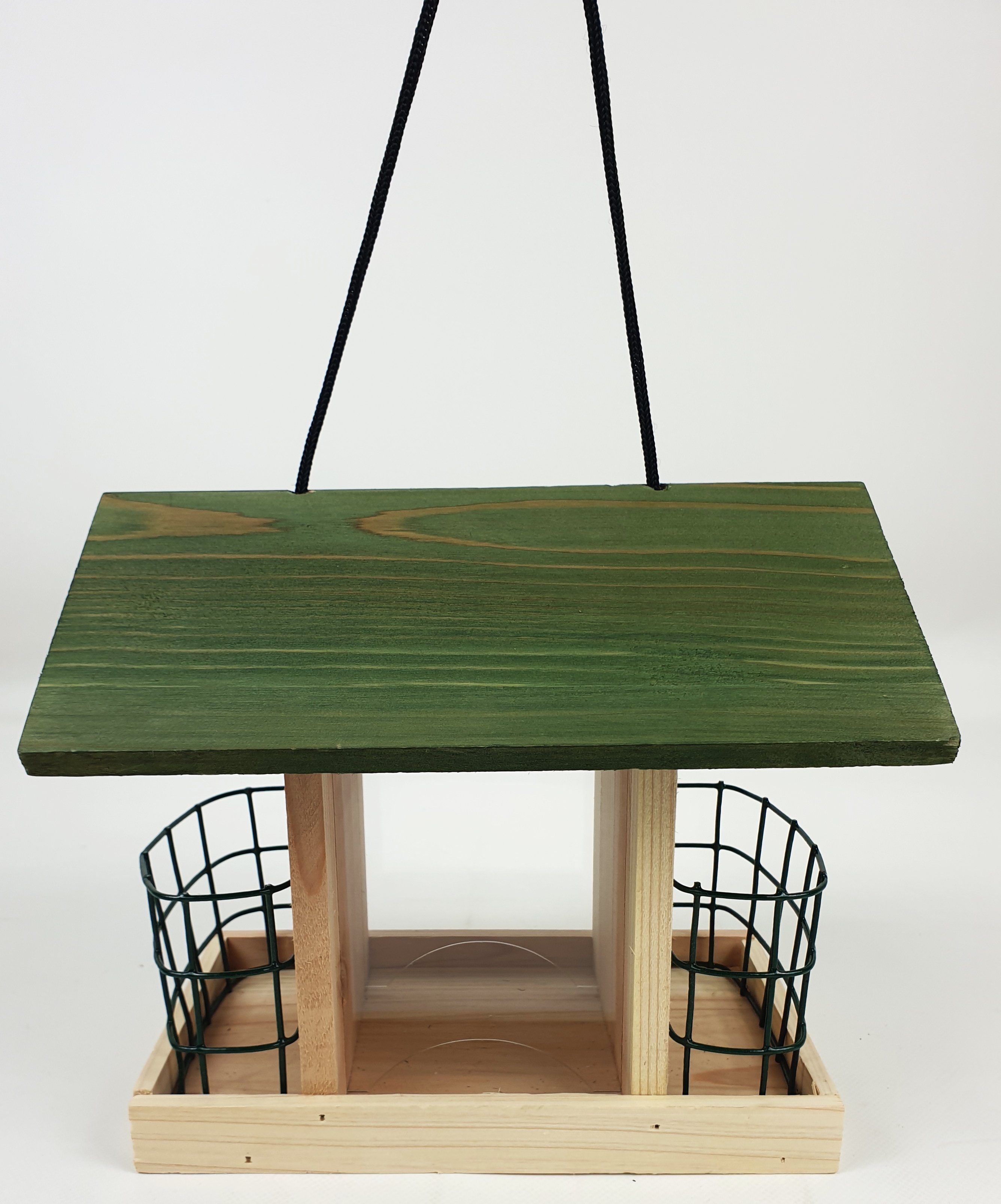Thumbnail - sesua Vogelhaus Vogelfutterhaus Vogelhaus zum Aufhängen aus Holz