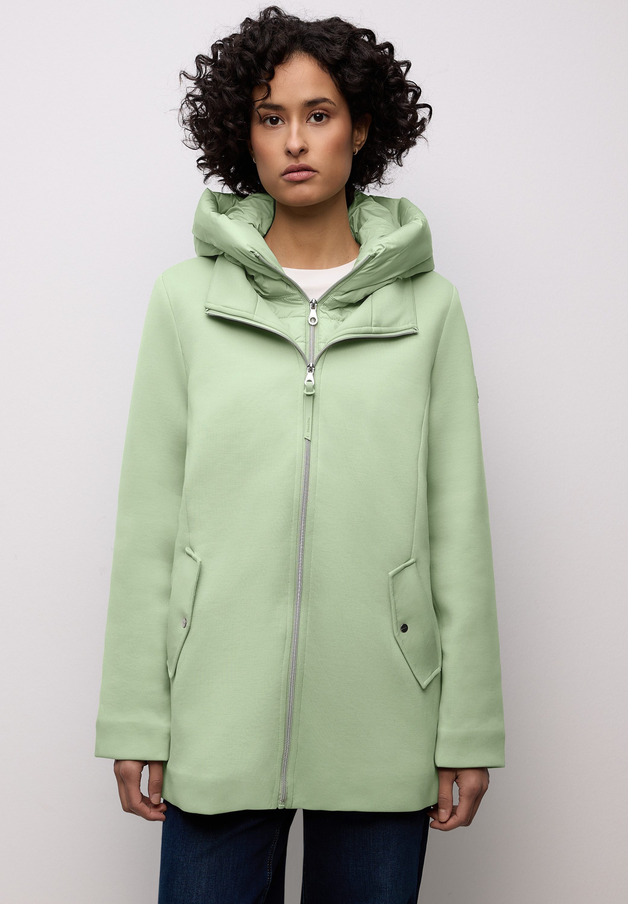 STREET ONE Steppjacke mit Kapuze