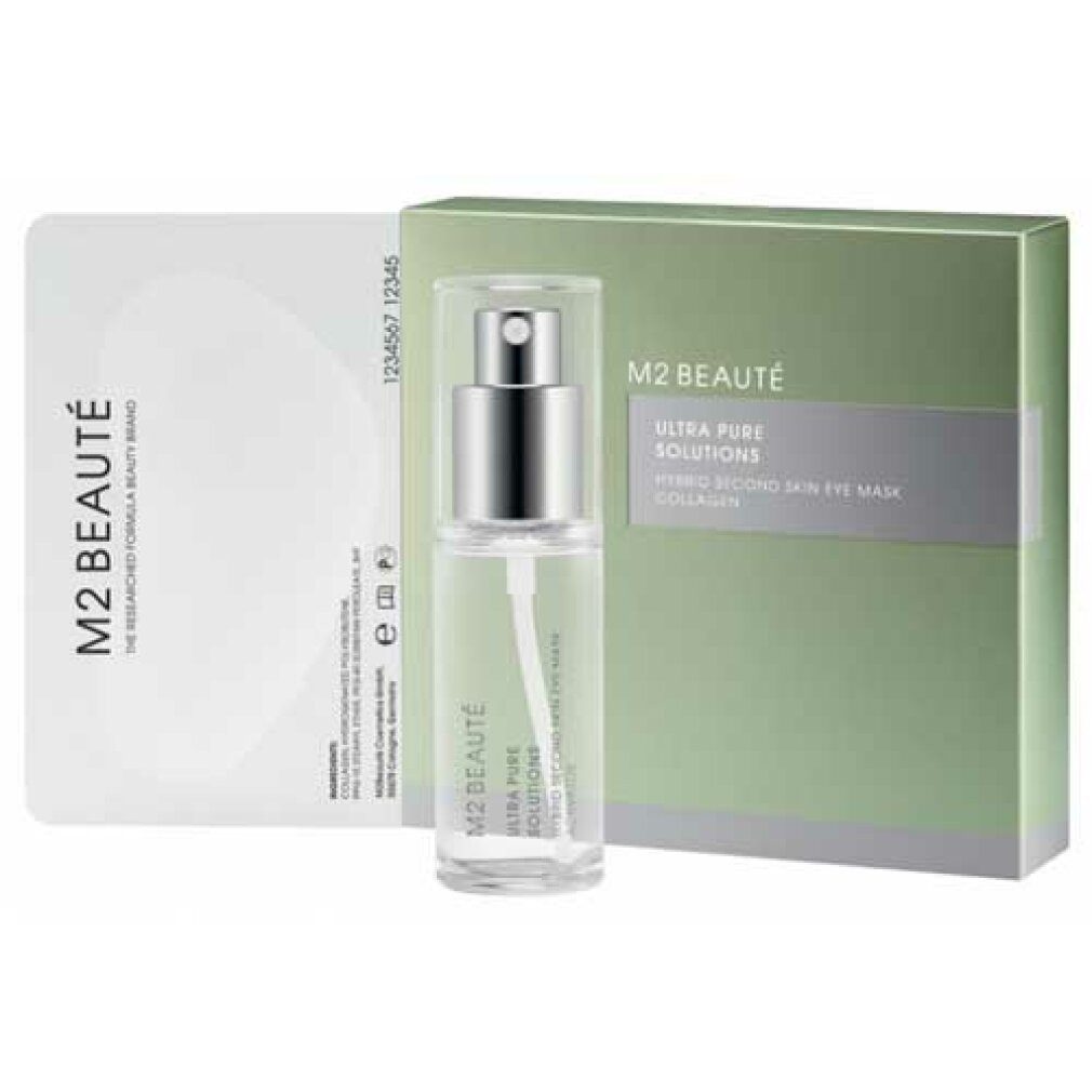 M2 Beauté Augenmaske Hybrid Second Haut Eye Mask Collagen 7 Aplicaciones