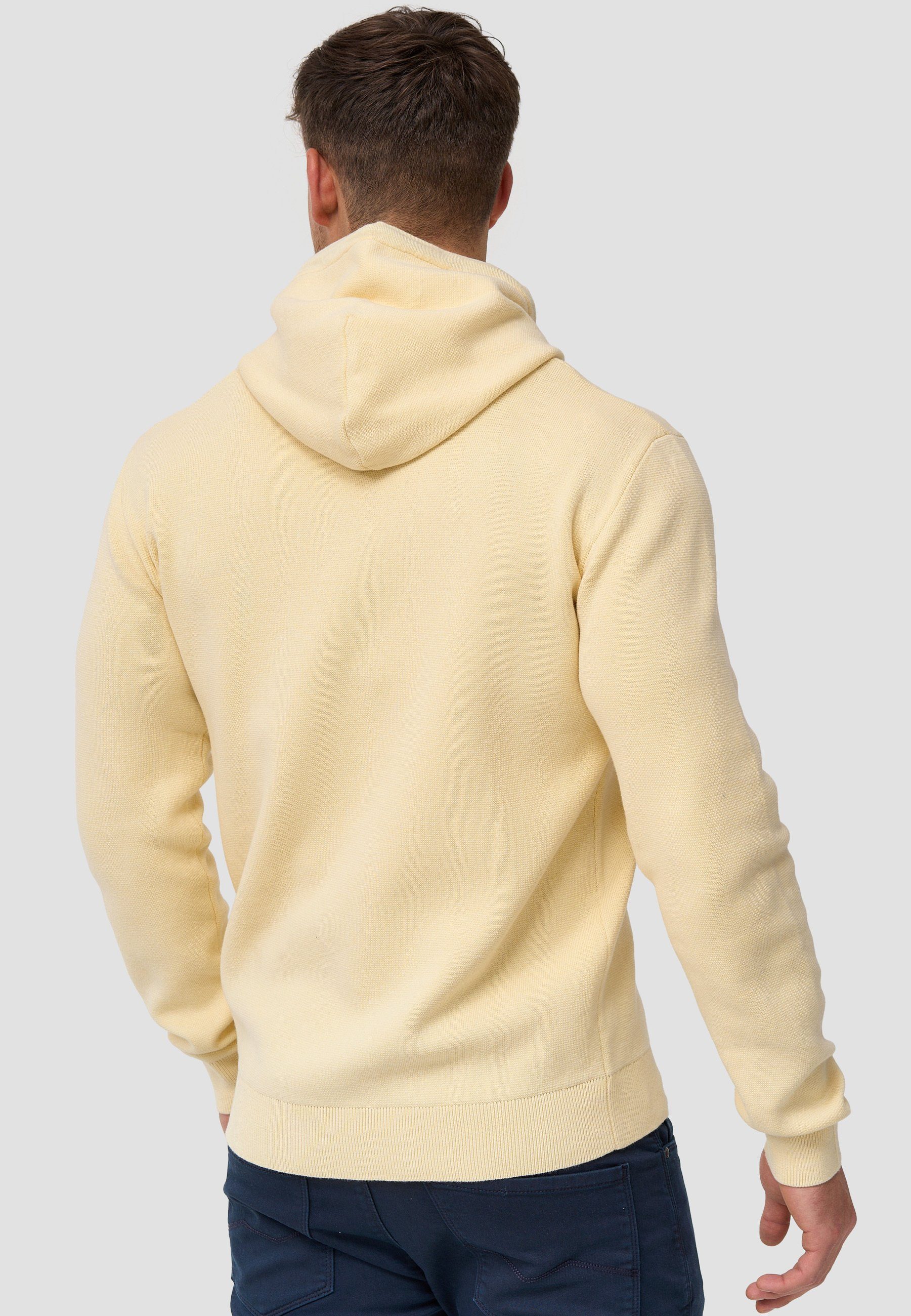 Indicode Hoodie Herren Longview Sweatshirt Kapuze Herrenhoodie (Kapuzenpullover)