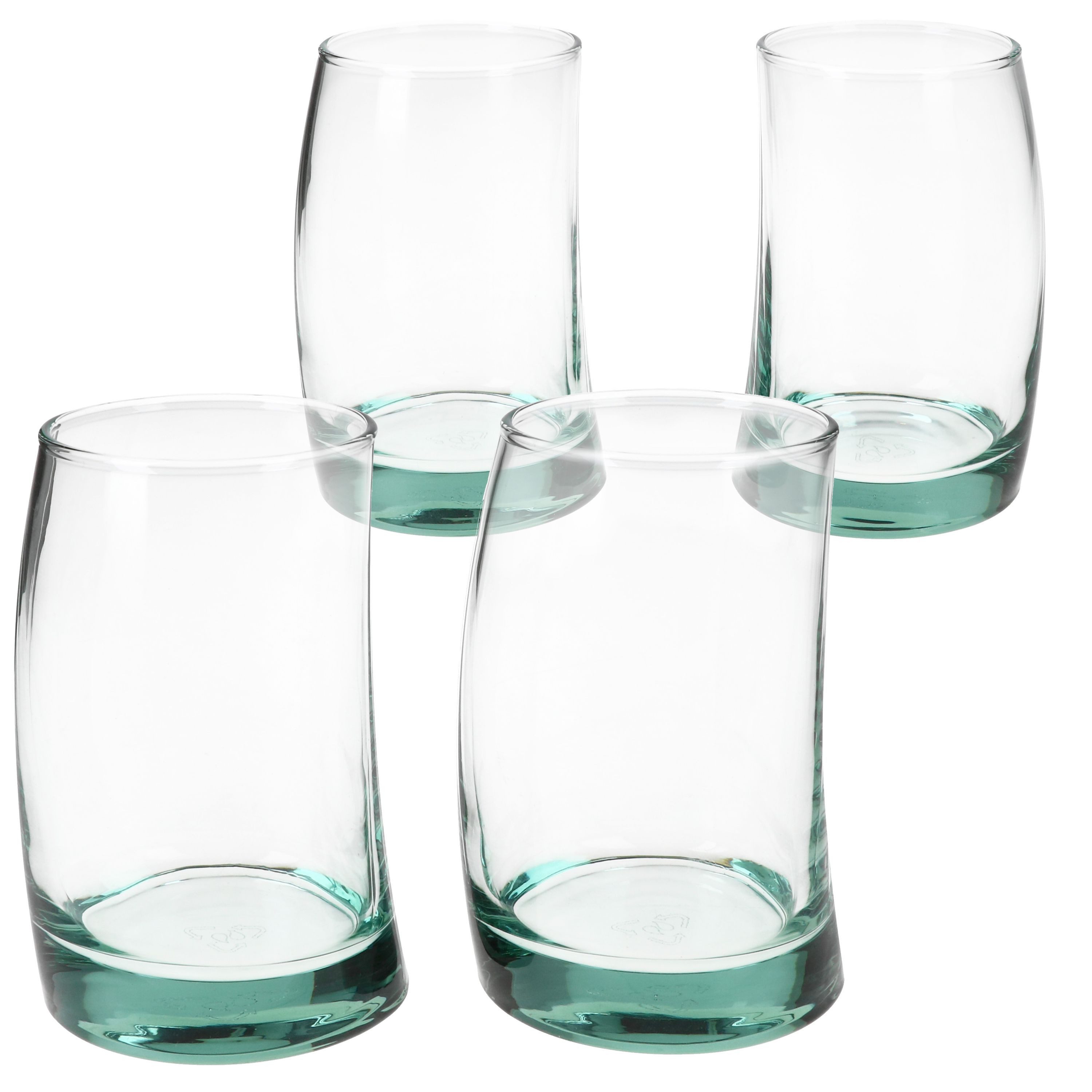 MamboCat Glas MamboCat Sail 4er Set Trinkgläser 210ml Recycling-Glas Wasserglas, Glas – Bild 2 von 5