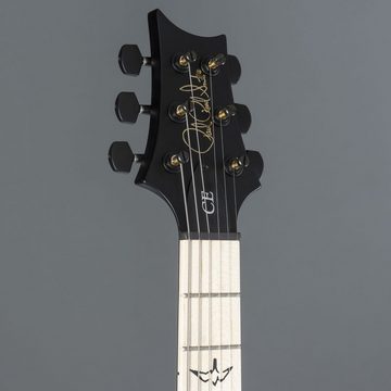 PRS E-Gitarre, Dustie CE24 Hardtail Gray Black Limited Edition - Custom E-Gitarre, E-Gitarren, Premium-Instrumente, Dustie Waring CE24 Hardtail Gray Black Limited Edition - Custom