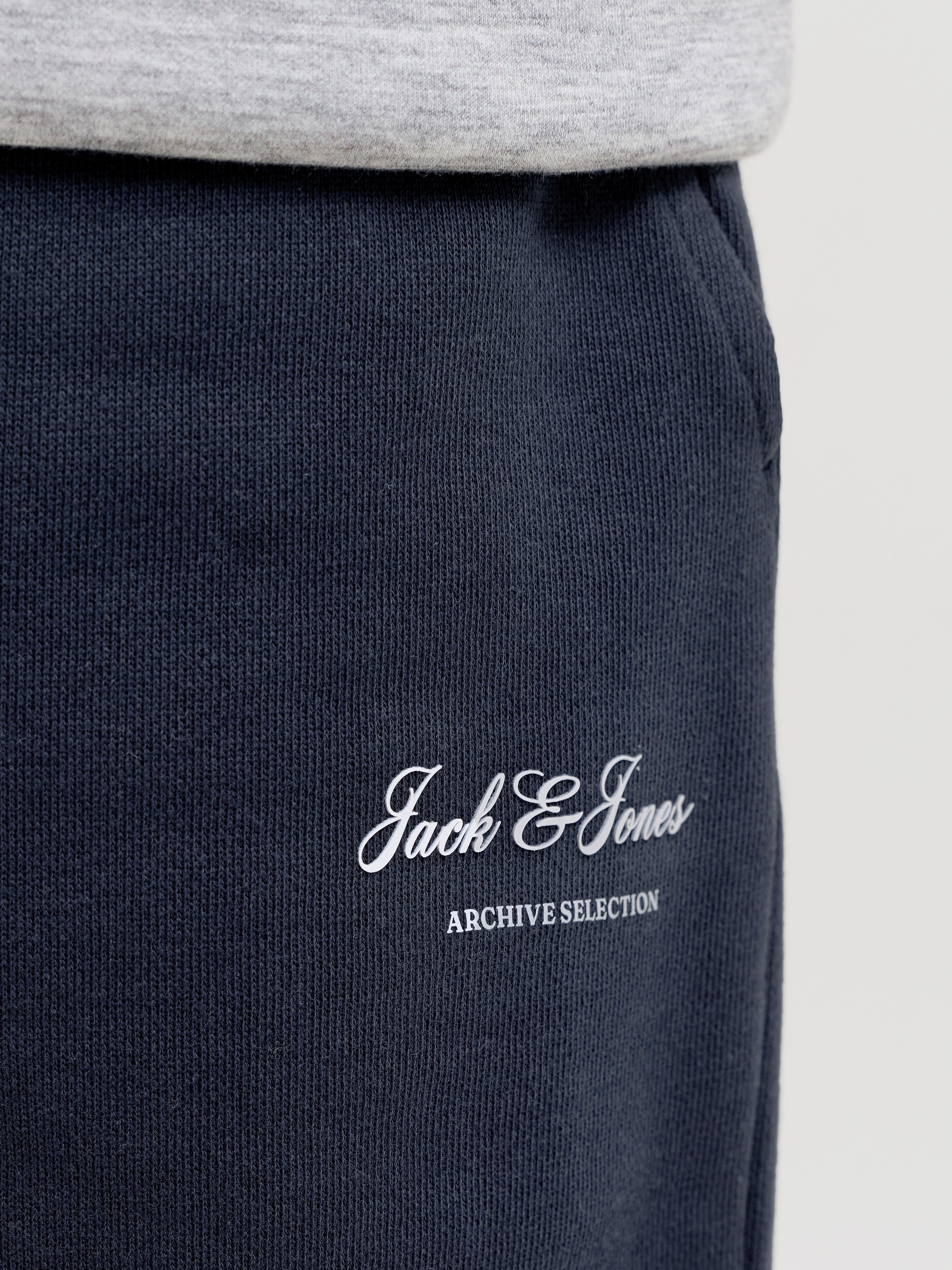 Jack & Jones Laufshorts JPSTGORDON ARCHIVE SWEAT SHORTS MID SN mit Kordelzug