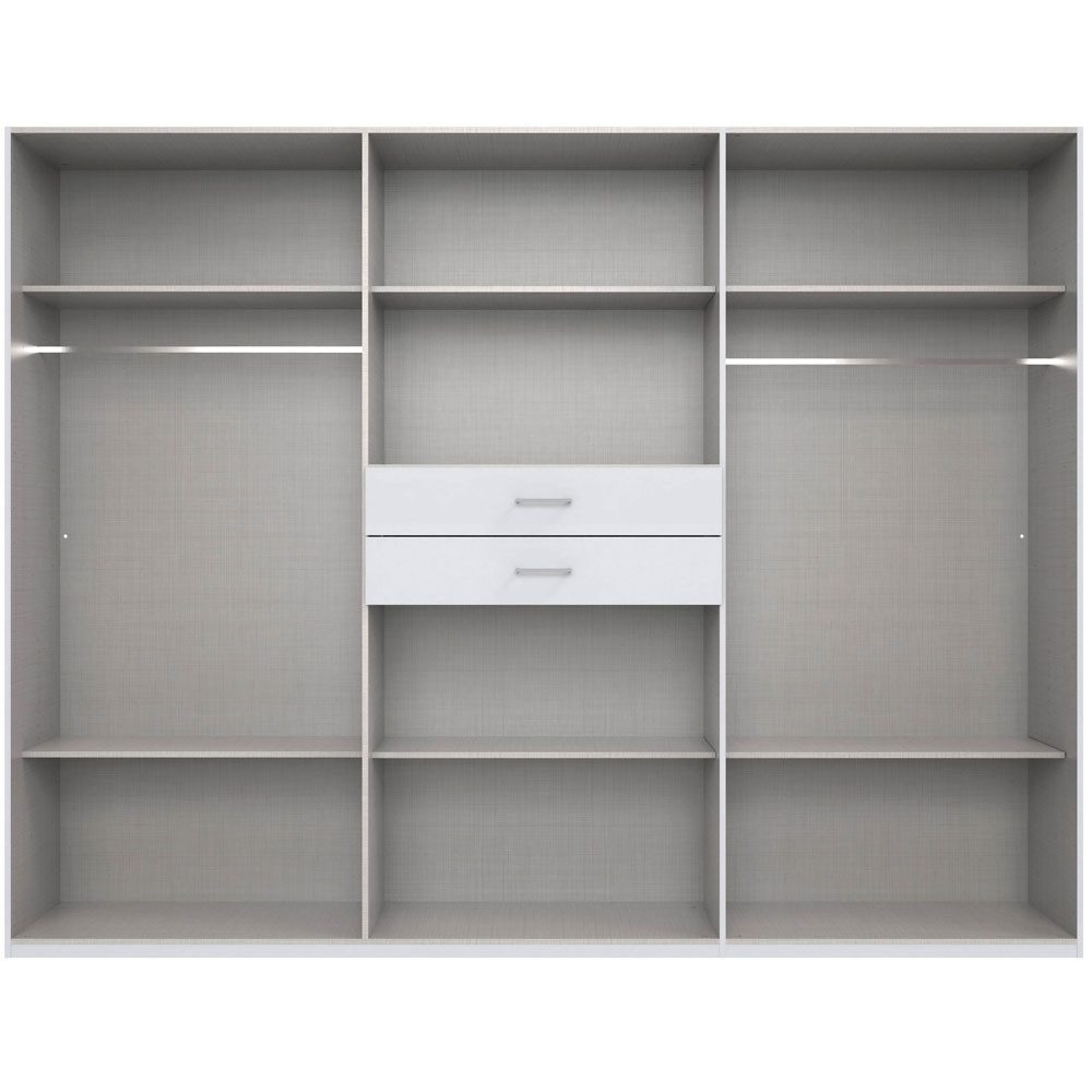 Wimex Kleiderschrank Diver (8-türig, Spiegeltüren, Schubladen, günstig online kaufen