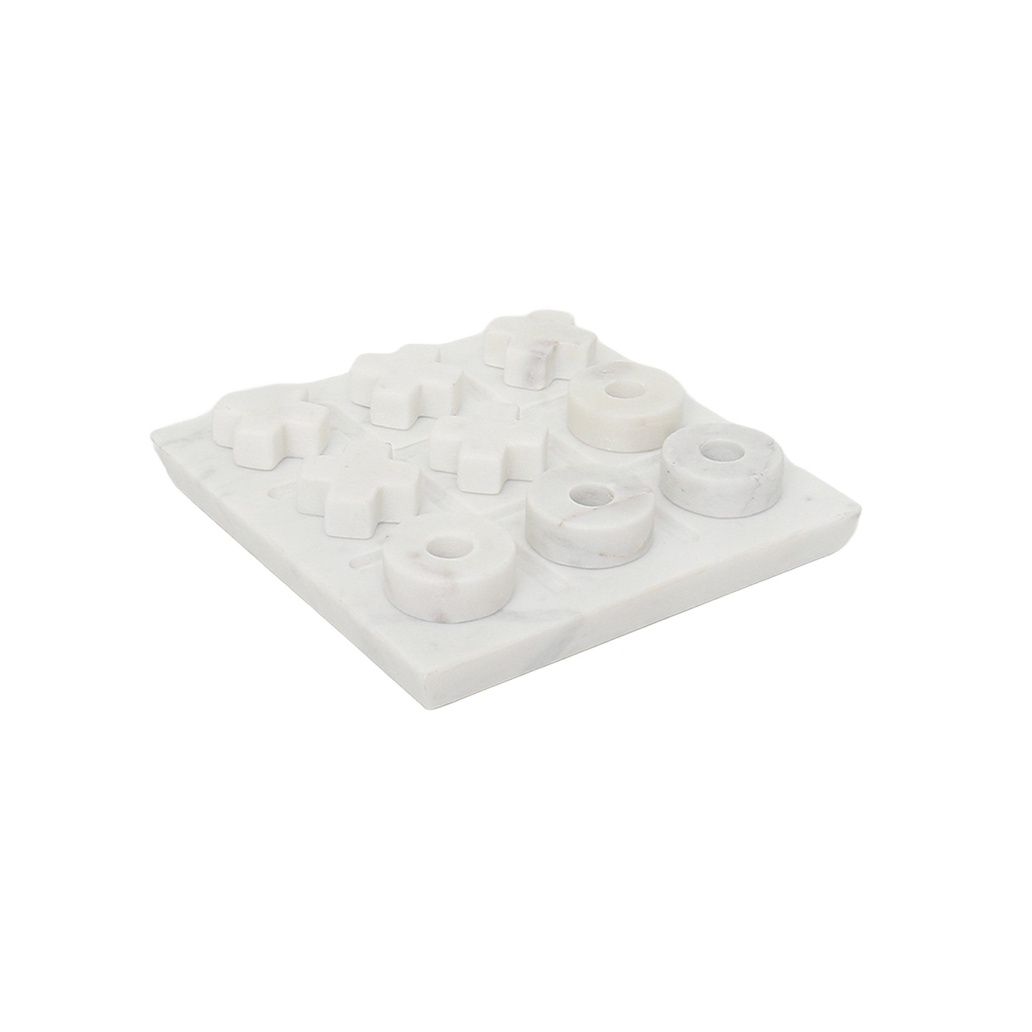 houseproud Spiel TicTacToe Brettspiel aus Marmor