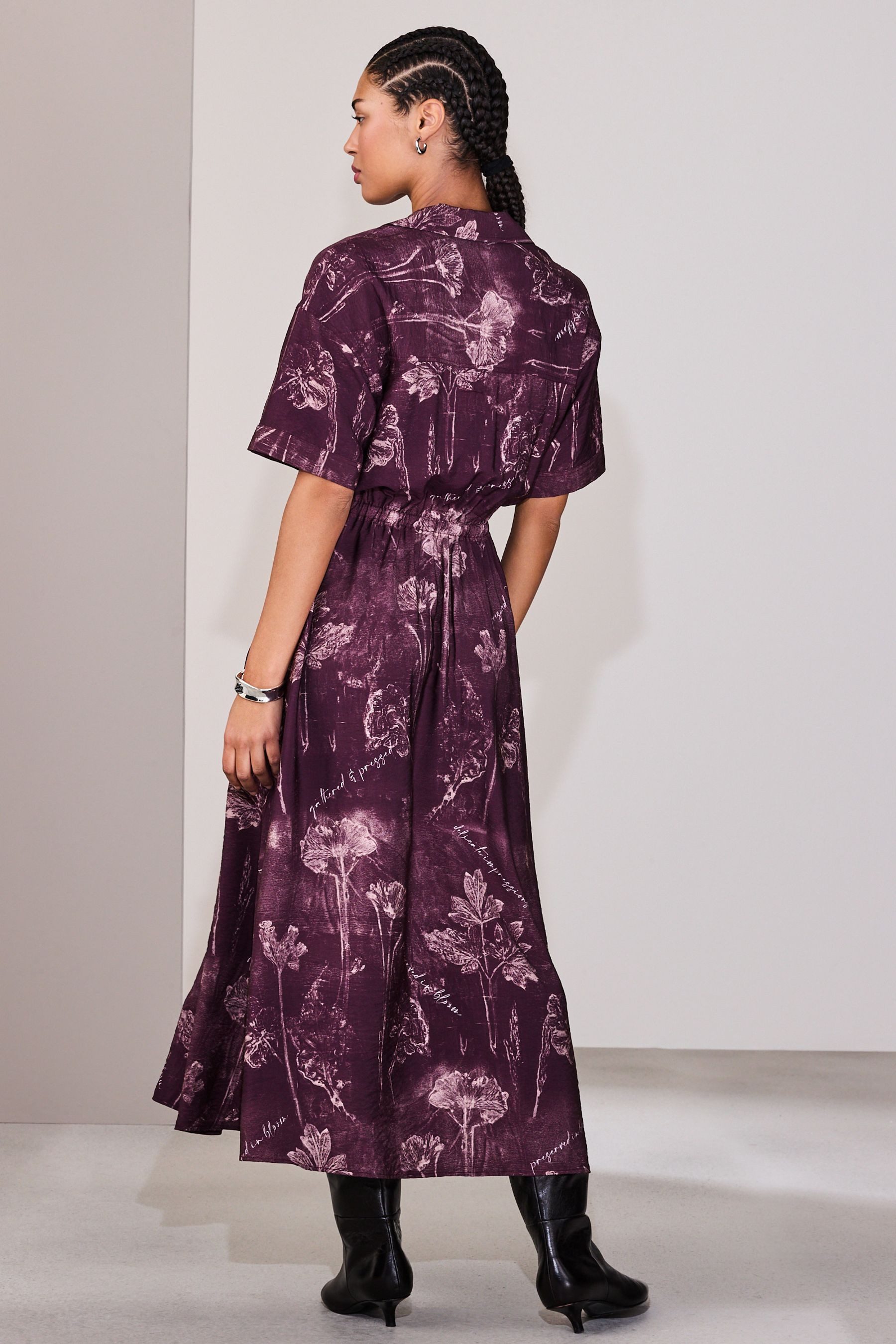 Next Midikleid Kurzärmeliges Utility-Midikleid (1-tlg) günstig online kaufen