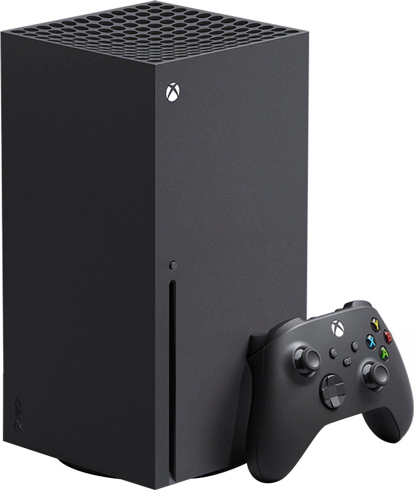 Microsoft Xbox Series X + FC 26 Code + Forza Horizon 5 Premium Edition Code Set 1TB (Bundle, inkl. Spiele (FIFA 26+ Forza Horizon 5) DIGITAL), 4K-Gaming