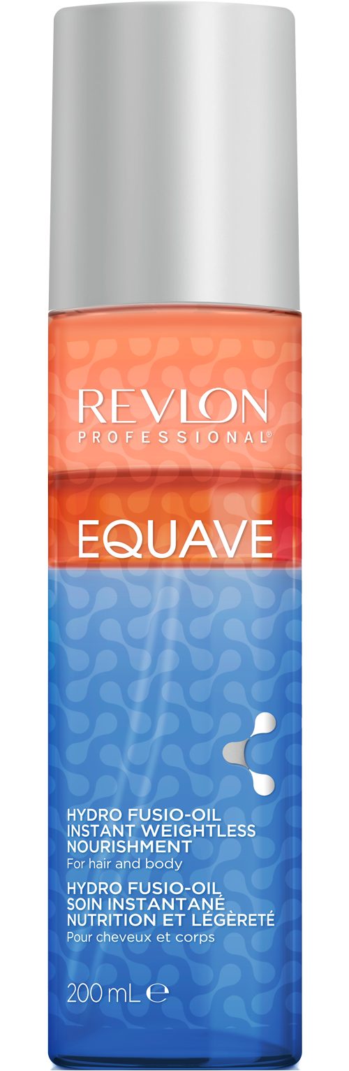 REVLON PROFESSIONAL Leave-in Pflege EQUAVE 3 PHASEN HYDRO FUSIO-OIL INSTANT CONDITIONER, Haar & Körper 200 ml