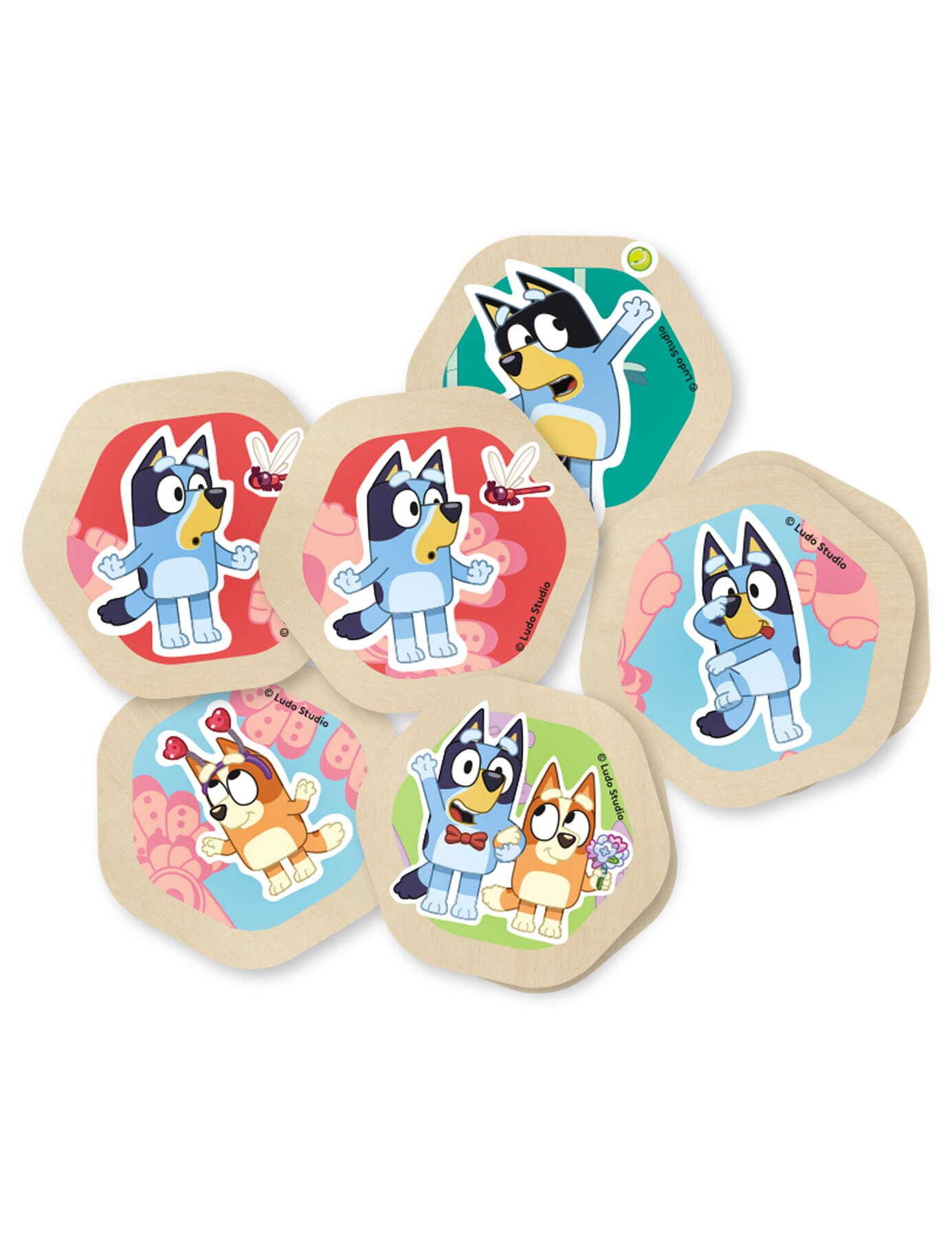 Bluey Lernspielzeug Brettspiel Bluey (38-St) günstig online kaufen