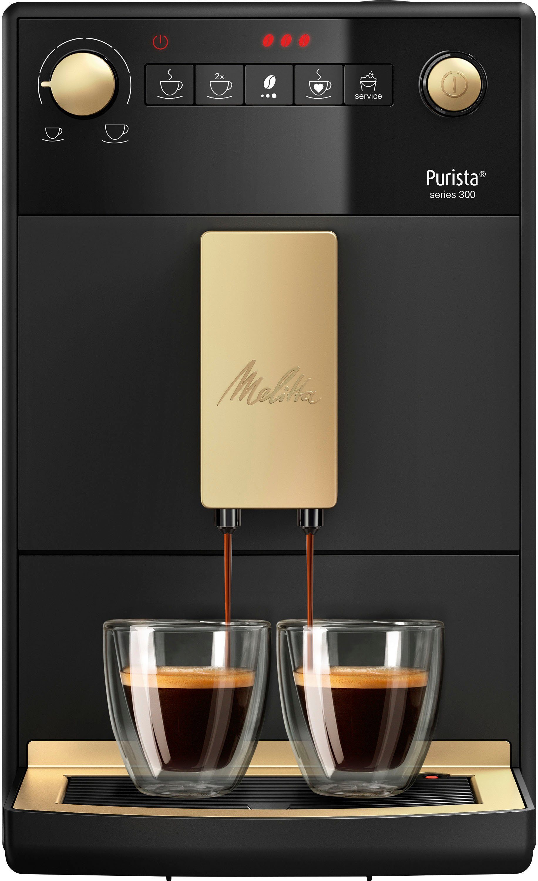 Melitta Kaffeevollautomat Edition F230-104, Purista® Limited Jubilee