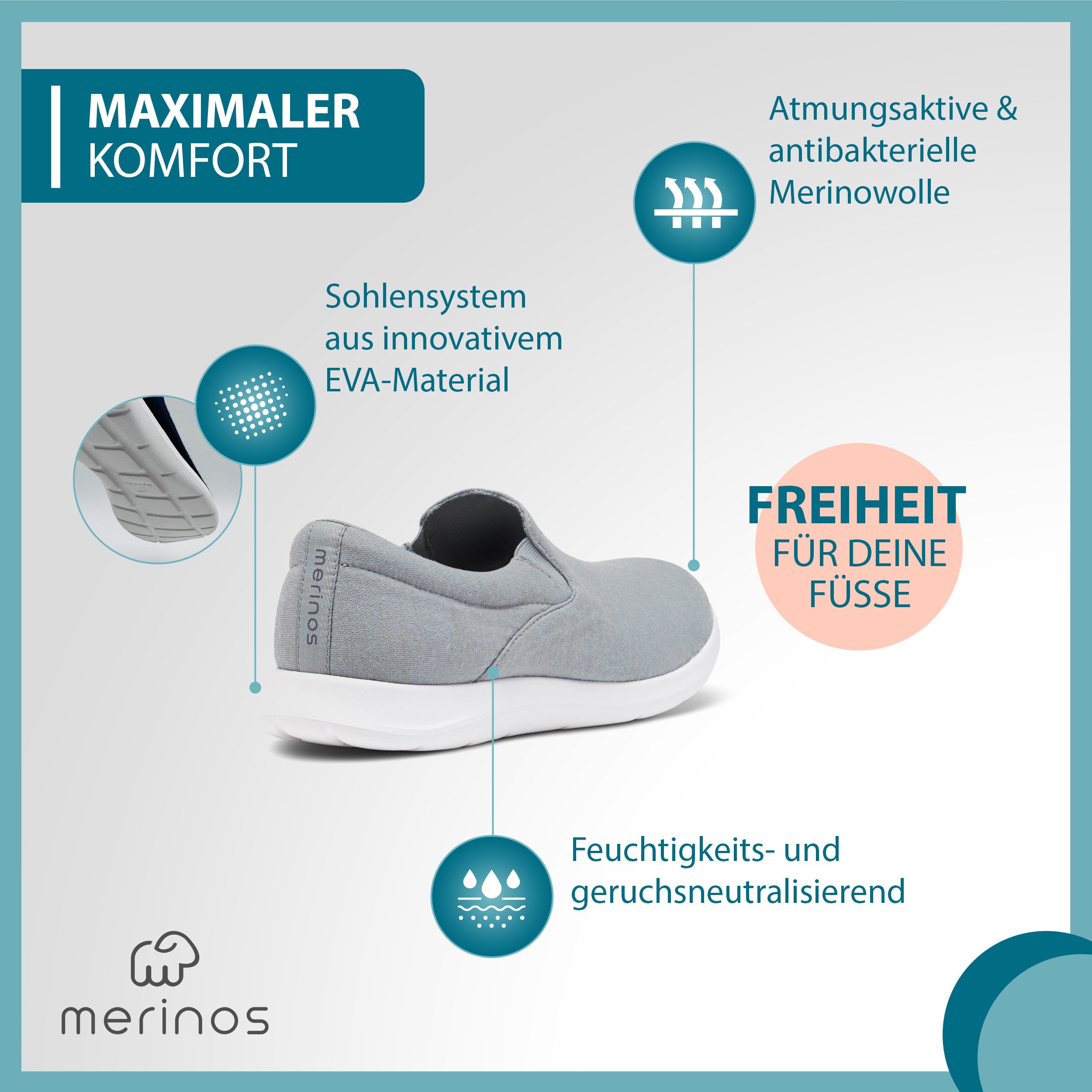 merinos - merinoshoes.de Sneaker Damen Schuhe günstig online kaufen