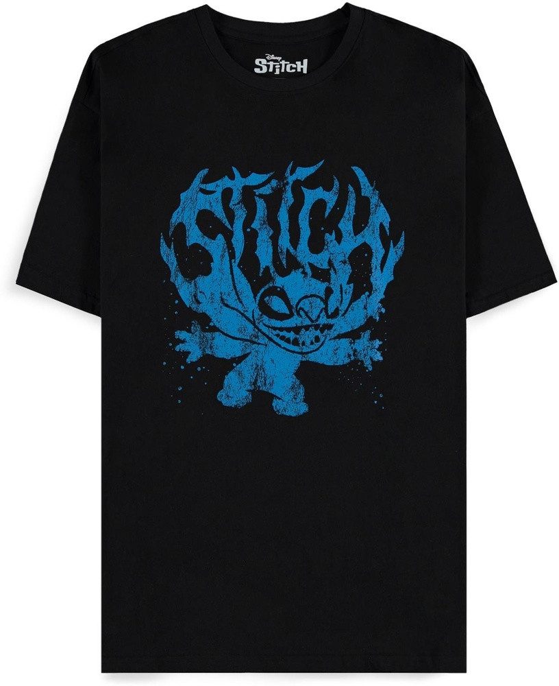 Disney T-Shirt Lilo & Stitch - Vintage Stencil Men's Short Sleeved T-shirt günstig online kaufen