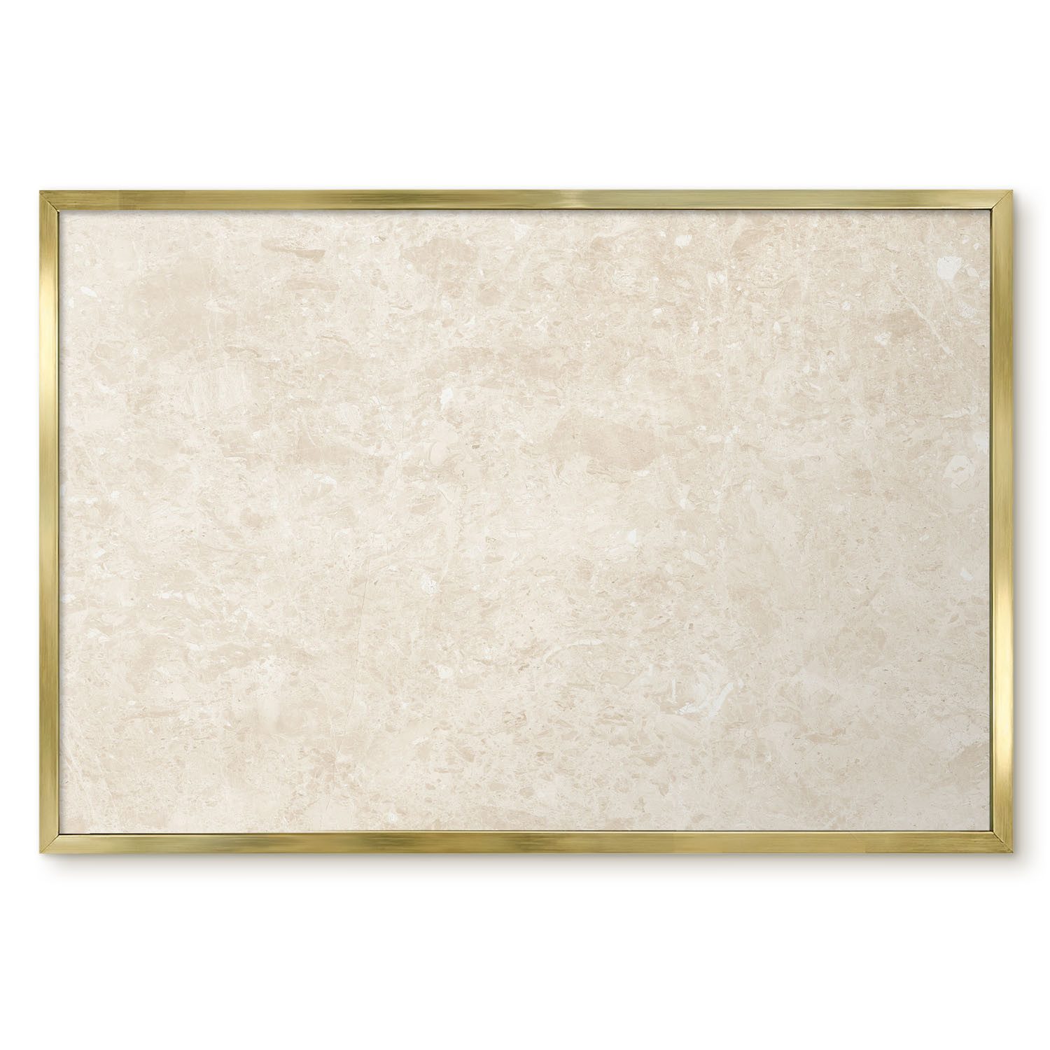 Tulup Magnettafel Moderne Magnettafel für Magnete mit stilvollem Rahmen, Cremige Eleganz, Cremig