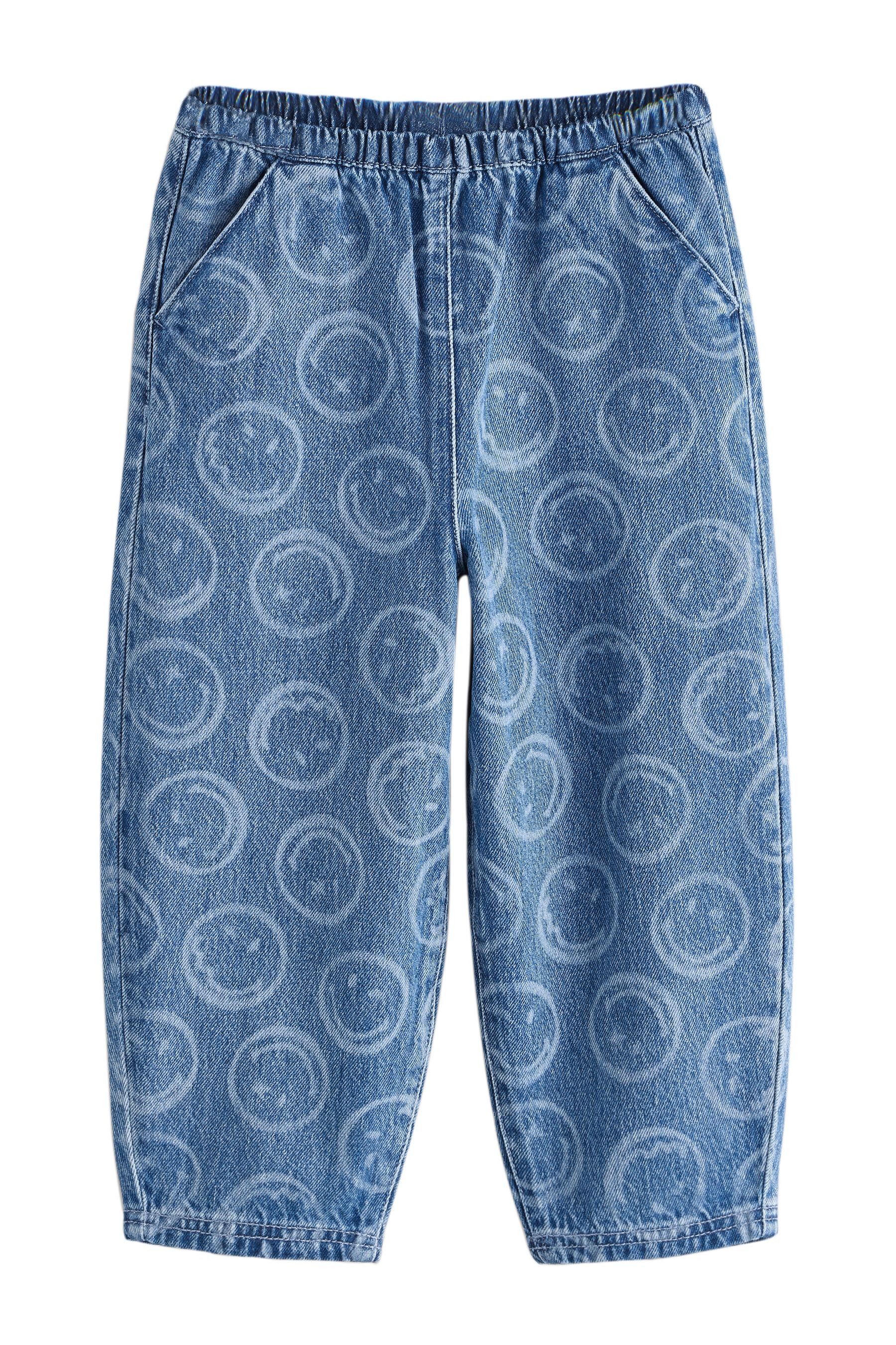 Weite Jeans Barrel Schlupfjeans, SmileyWorld®