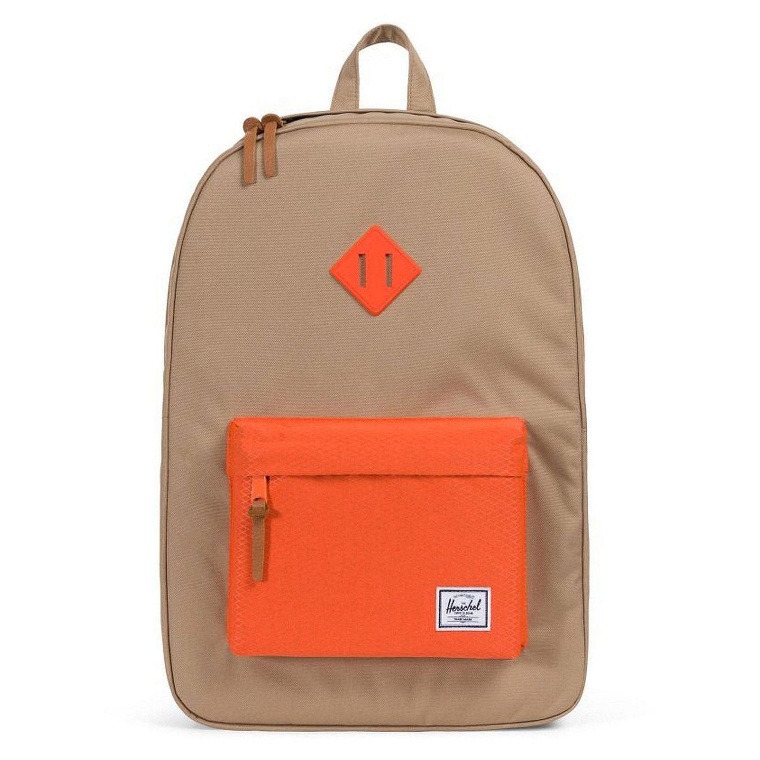 Herschel Schulrucksack Heritage 21 - Rucksack 45 cm (kelp vermillion orange)