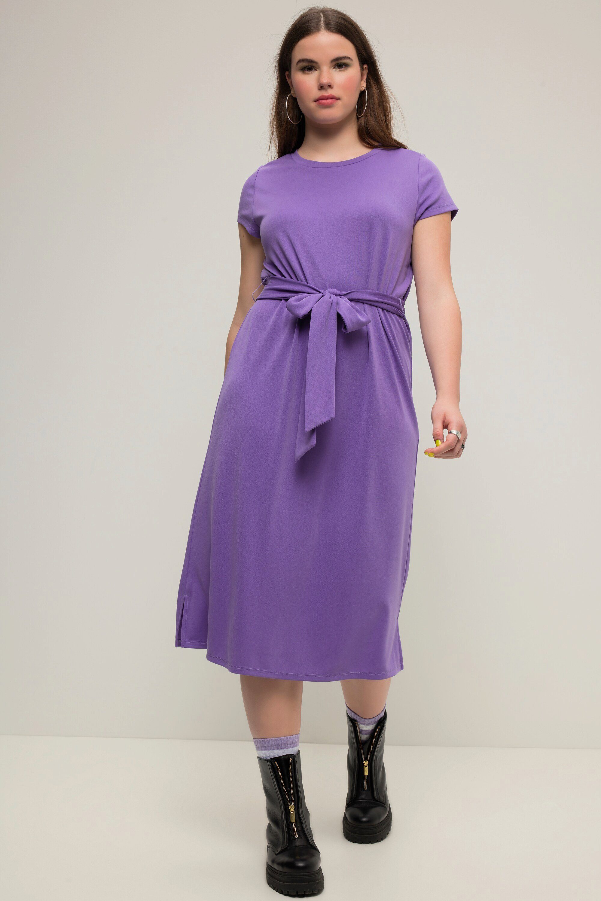 Studio Untold Jerseykleid Midikleid A-Line Jersey günstig online kaufen