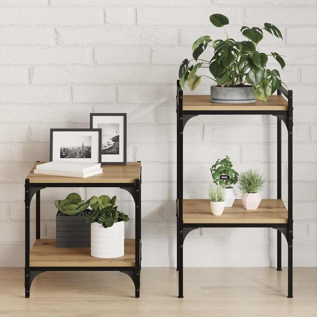 vidaXL Bücherregal Regalbrett 4 pcs Braun 40 x 40 x 1,5 cm Holzwerkstoff, 4 günstig online kaufen