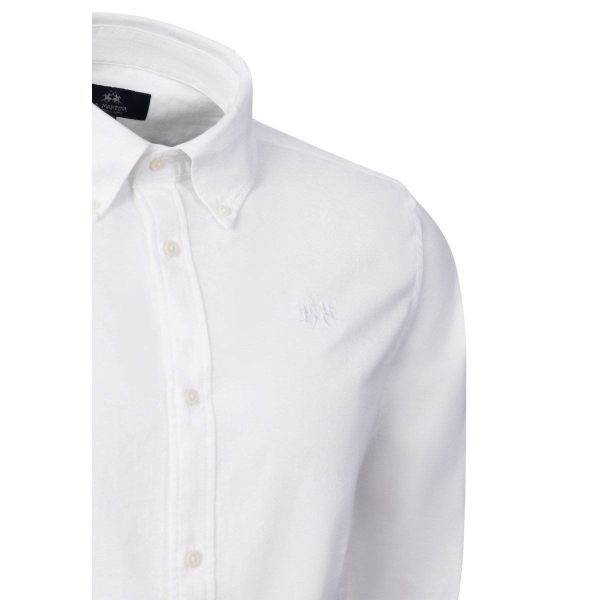 La Martina Langarmhemd MCC006 Herren Klamotte, Dress, Business, Freizeithemd, Anzug