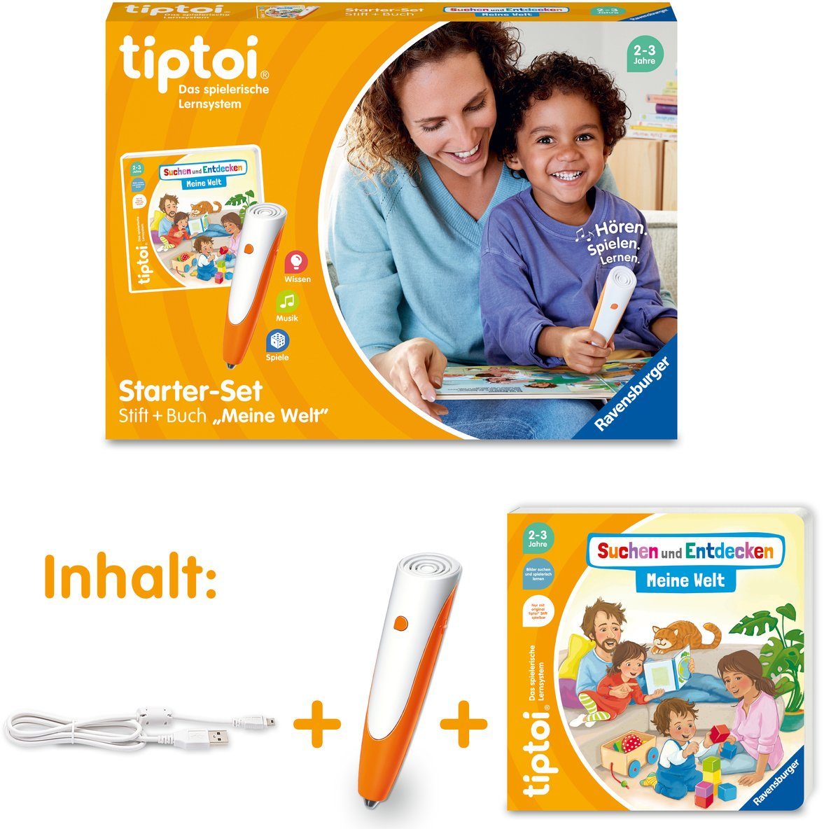 Spiel tiptoi® Starter-Set: Stift und Bilderbuch Meine Welt