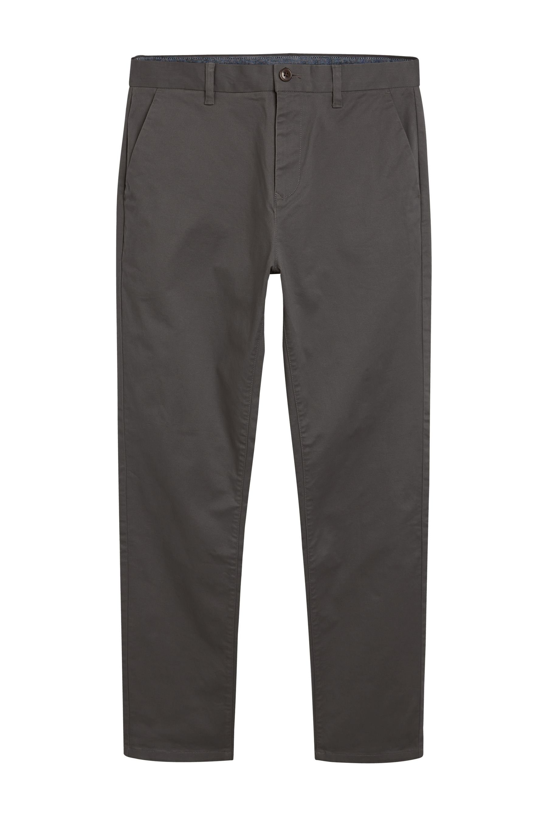 Next Chinohose (1-tlg) Dark Grey