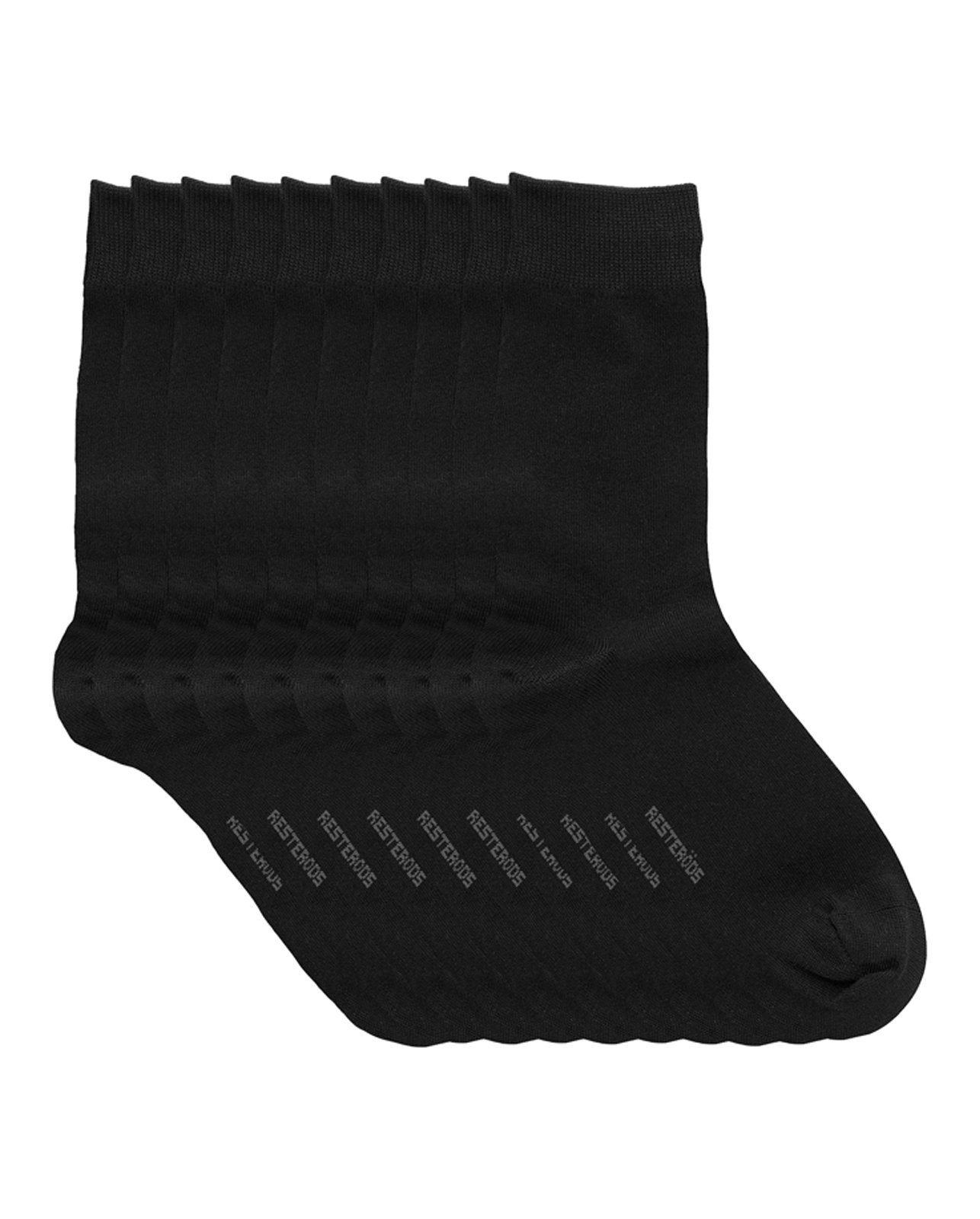 Resteröds Businesssocken 10er Pack Bamboo Socken (Box, 10 Paar)