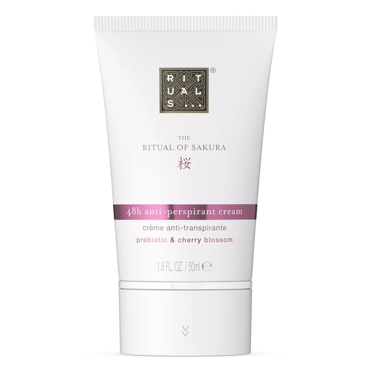 Rituals Deo-Creme Rituals The Ritual of Sakura Antitranspirant Creme – 48h Schutz, 1-tlg., 48 h Schutz Prebiotisch Provitamin B5 Sakura-Duft