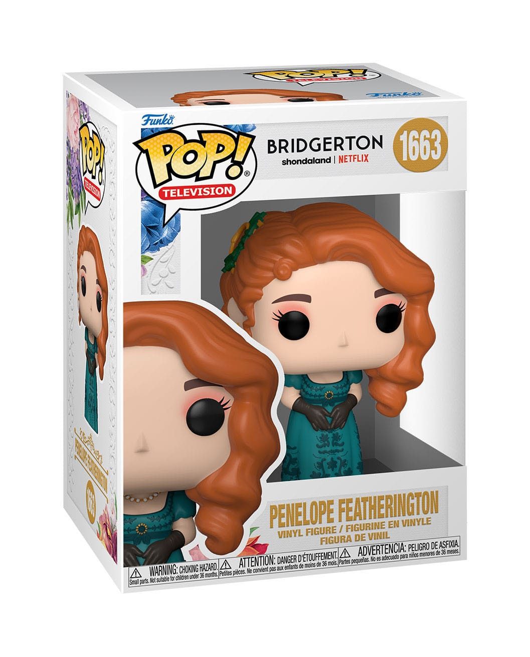 Funko Actionfigur Bridgerton POP! TV Vinyl Figuren Penelope 9 cm, (1-tlg), niedliche Figur aus Vinyl