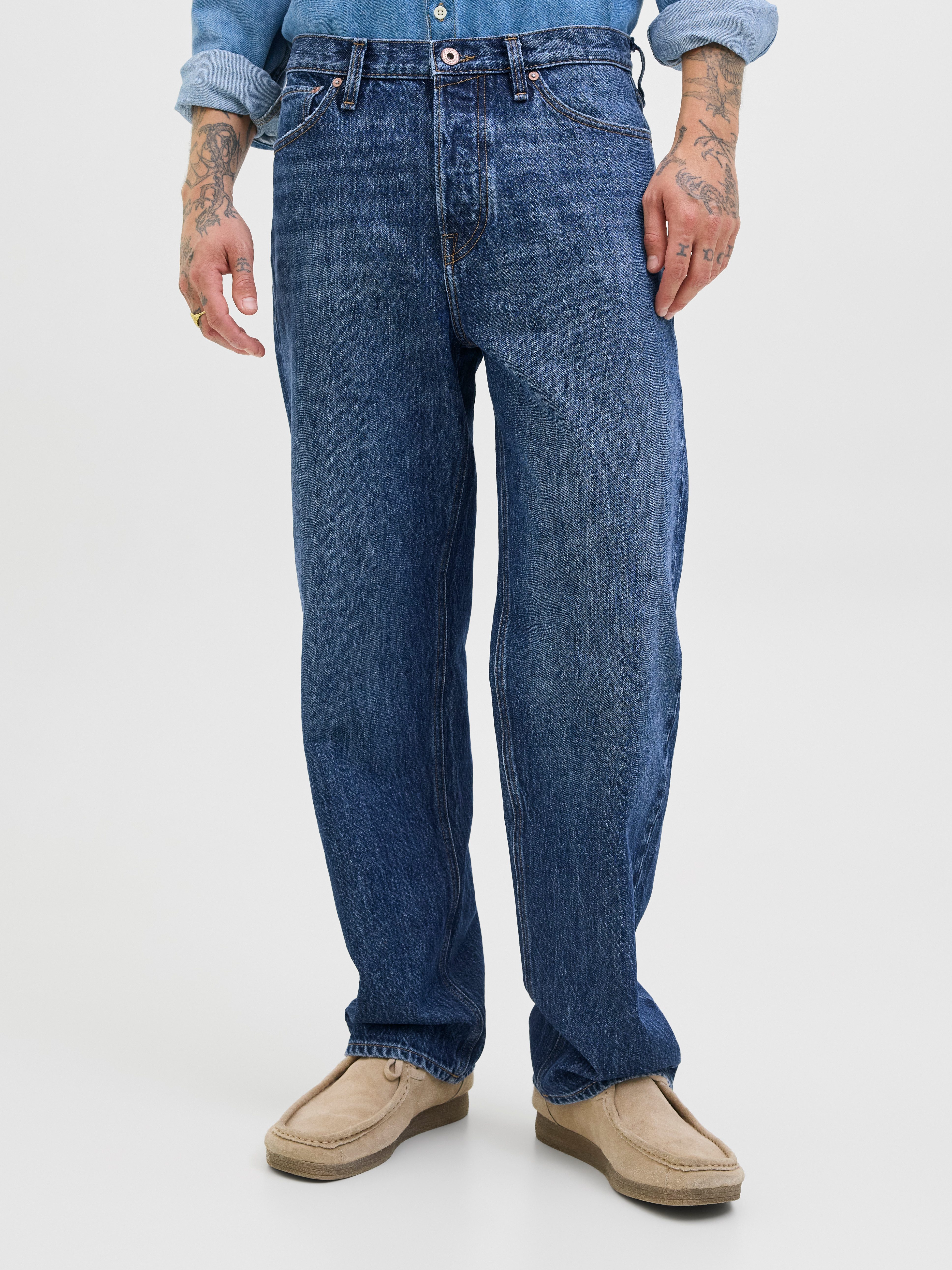 Jack & Jones Relax-fit-Jeans JJIEDDIE JJCOOPER günstig online kaufen