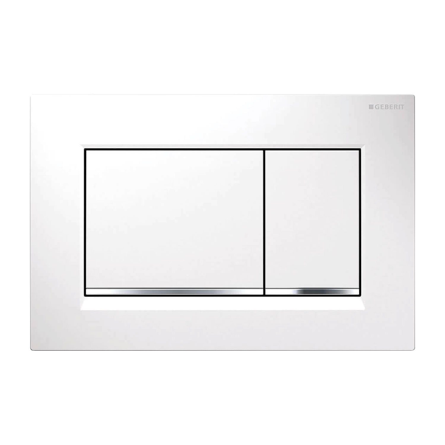 Betätigungsplatten Geberit Betätigungsplatte Sigma 30 weiß 115883KJ1