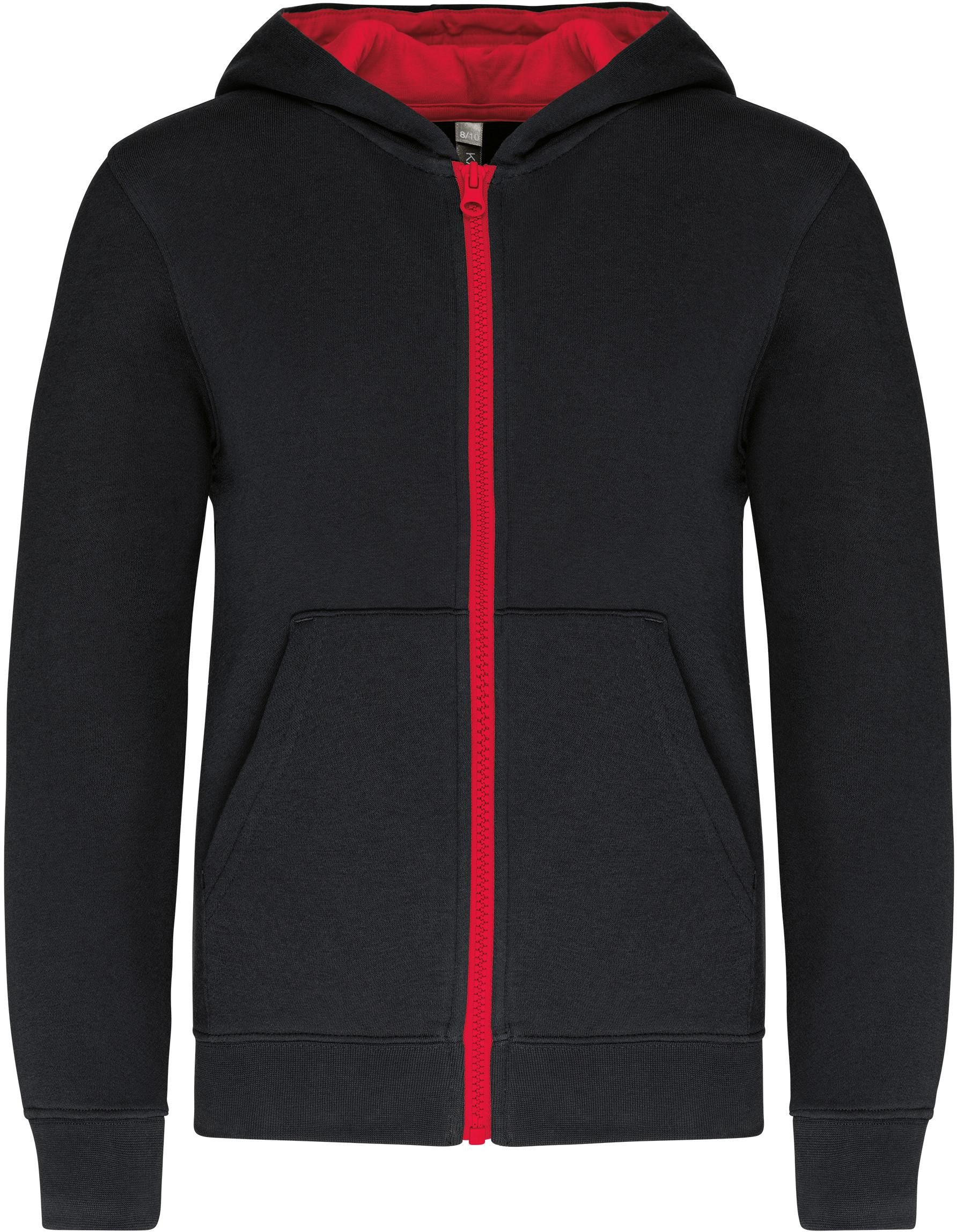 Kapuzensweatjacke Kinder KAPUZENSWEATSHIRT mit Reißverschluss