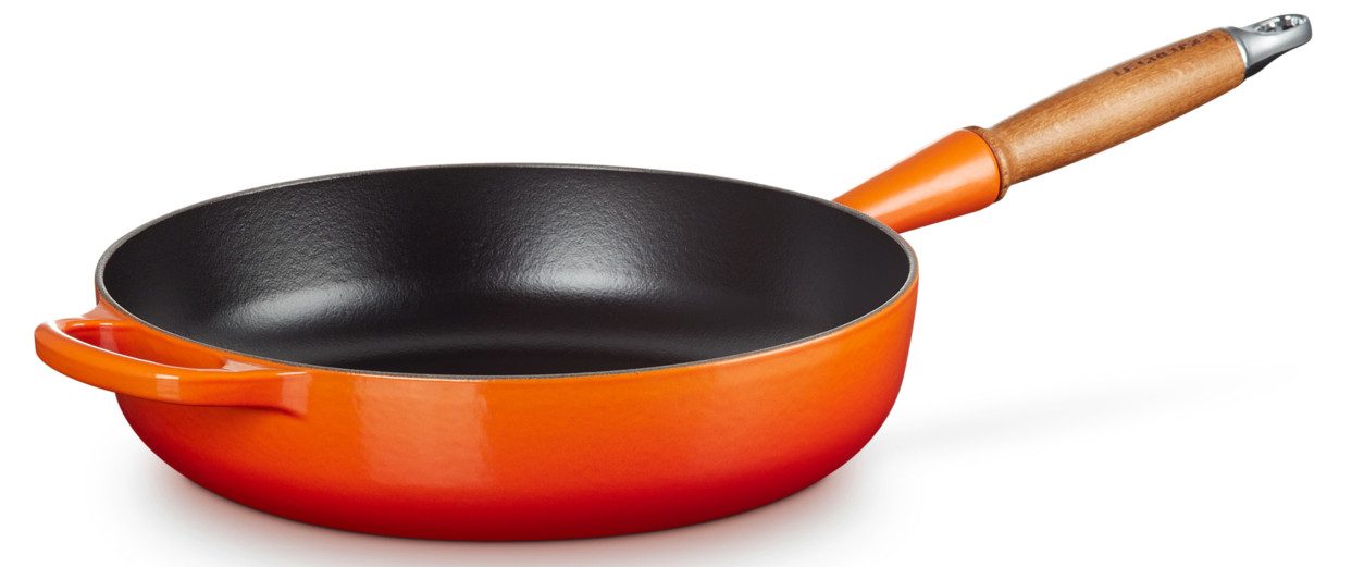 LE CREUSET Bratpfanne Sautépfanne Signature ofenrot 28cm