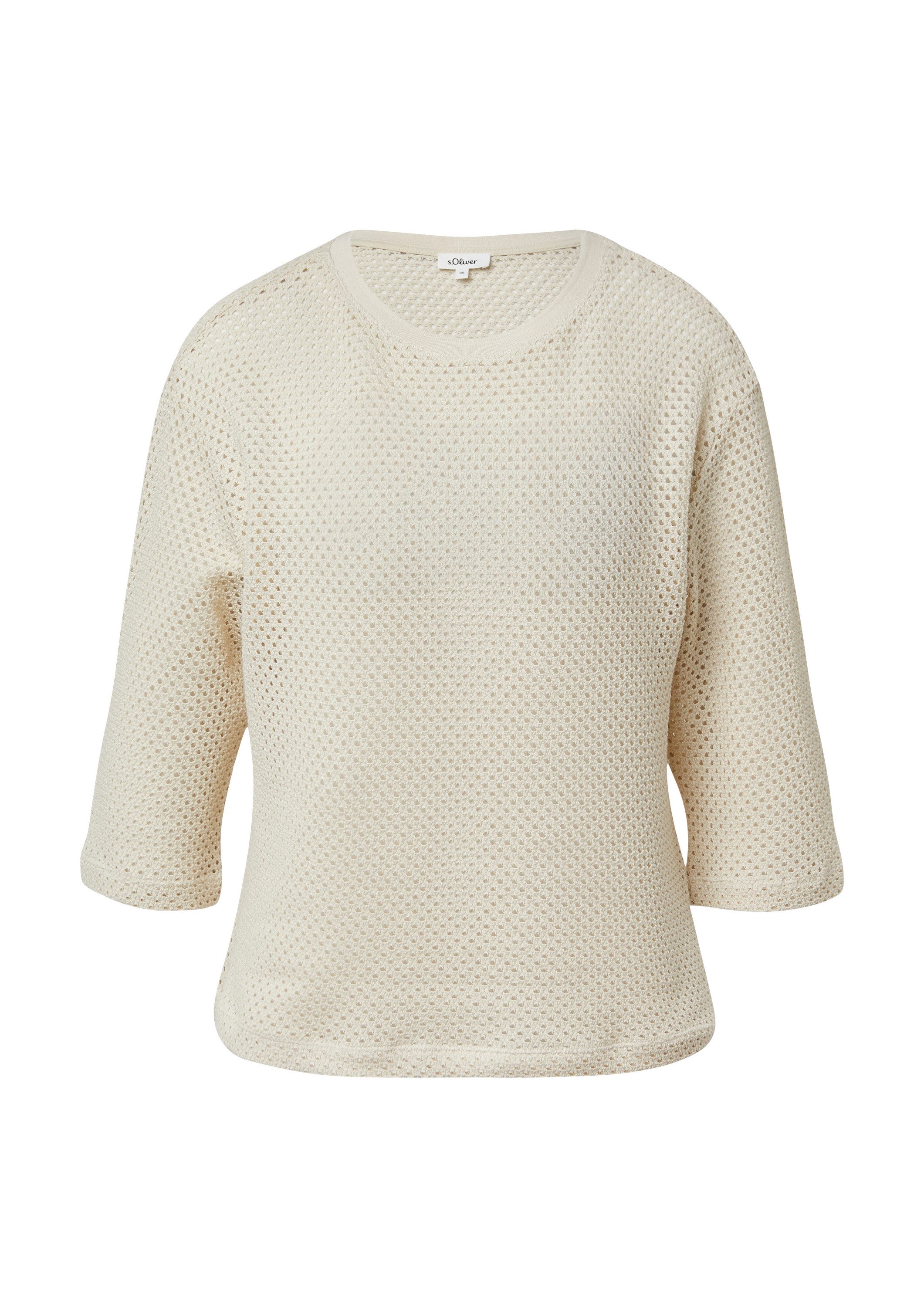 s.Oliver 3/4-Arm-Shirt T-Shirt (1-tlg) günstig online kaufen
