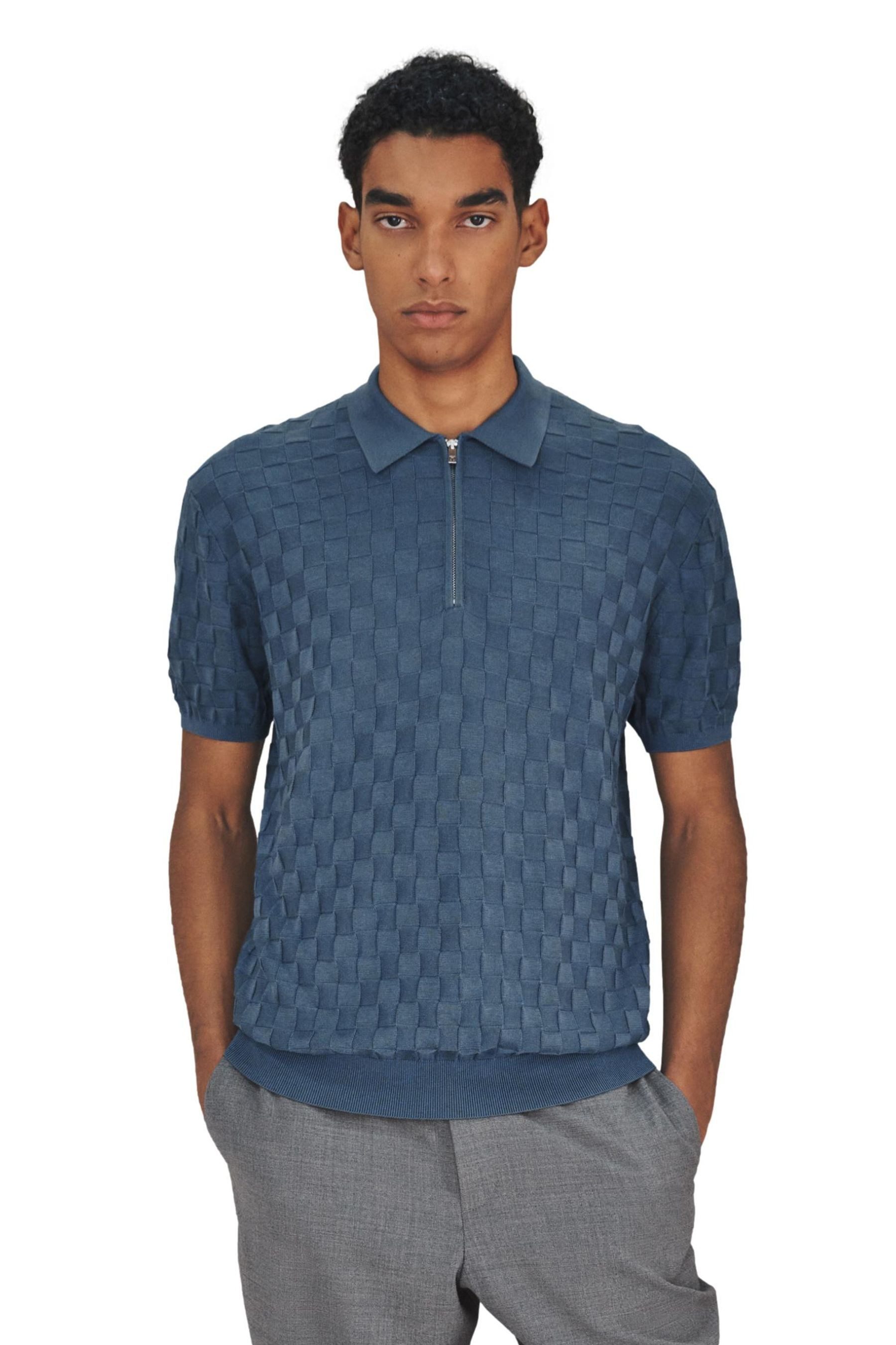 Poloshirt Premium Regular Fit Kurzarm-Polohemd aus Strick