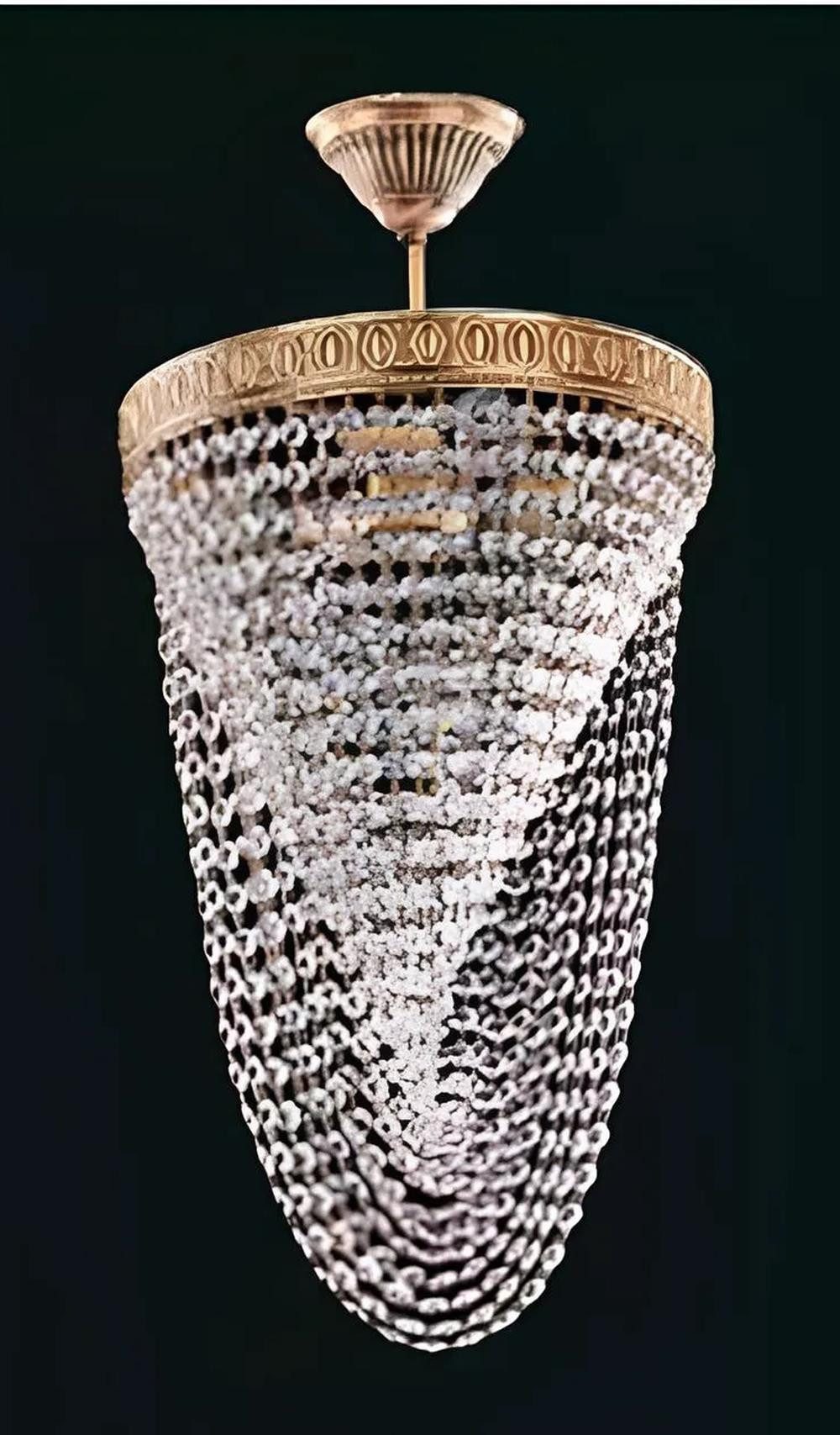 Xlmoebel Kronleuchter Kristall-Deckenleuchter in elegantem Design mit luxuriösem Finish, Hergestellt in Europa