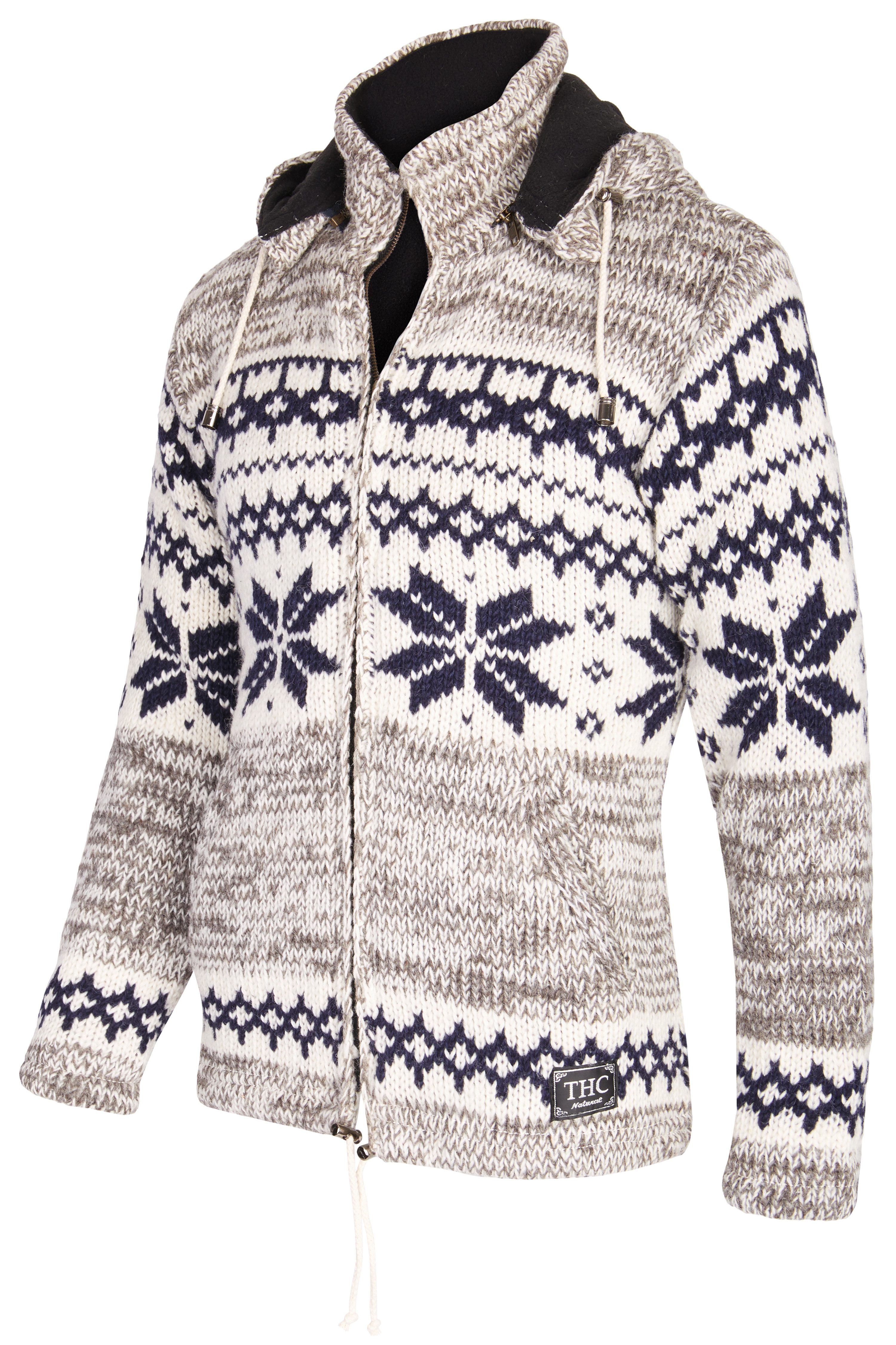 THC Natural Line Strickjacke Schafwollstrickjacke Norweger grau 609 (1 Stüc günstig online kaufen