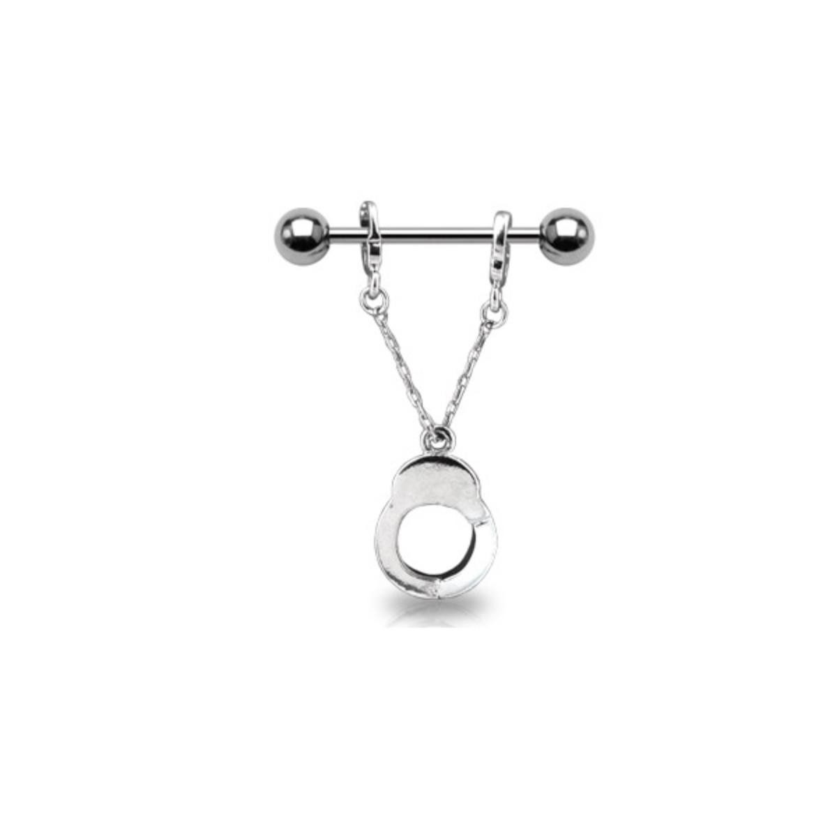 Nippelpiercing Tribal Sonne 19mm Chirurgenstahl - Brustwarzenpiercing Damen & Herren