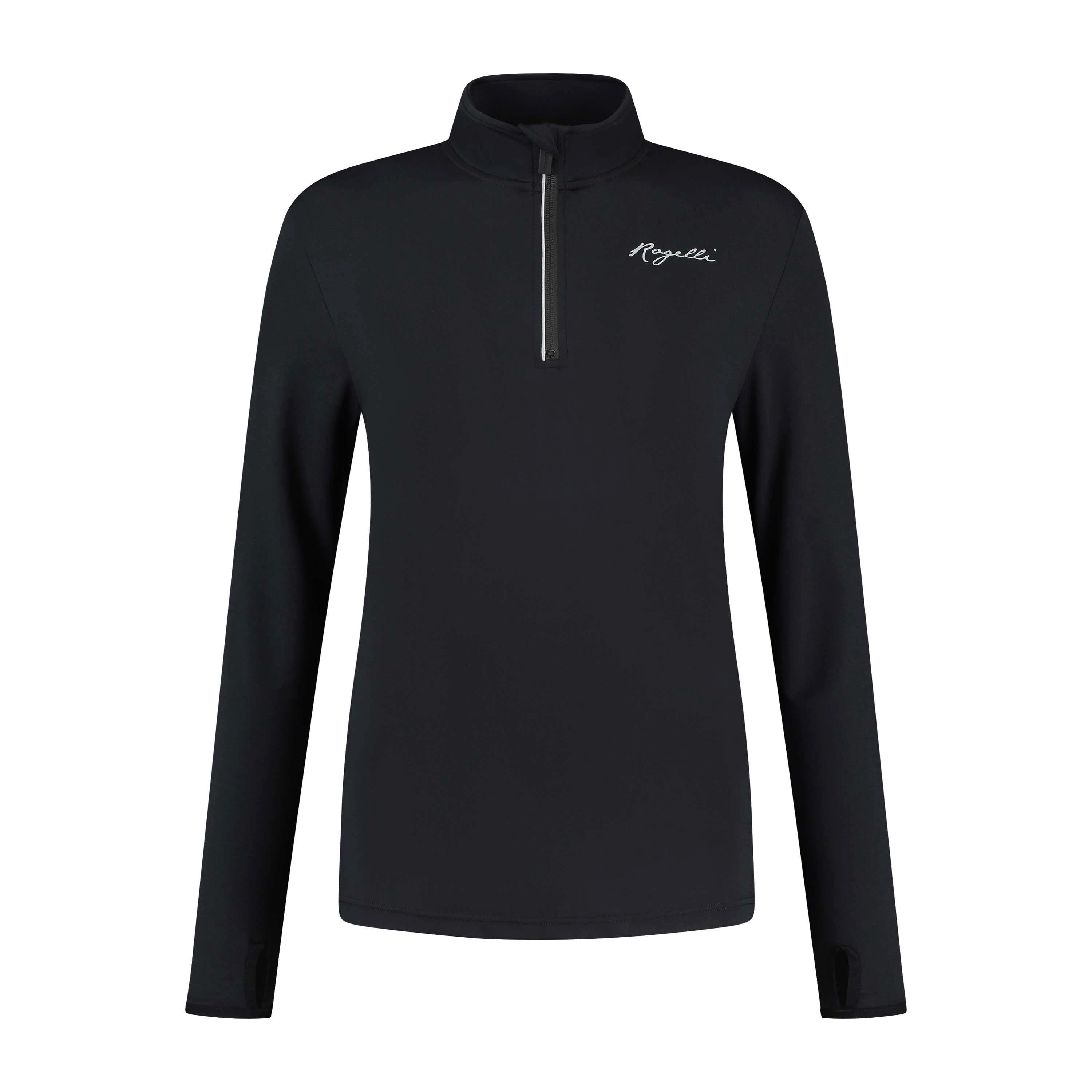 Rogelli Laufshirt Laufshirt Langarm Damen Core Schwarz