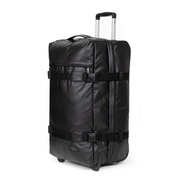 Eastpak Trolley TRANSIT'R M WHEELED LUGGAGE, Tarp Black, mit Teleskopgriff, Rollensystem