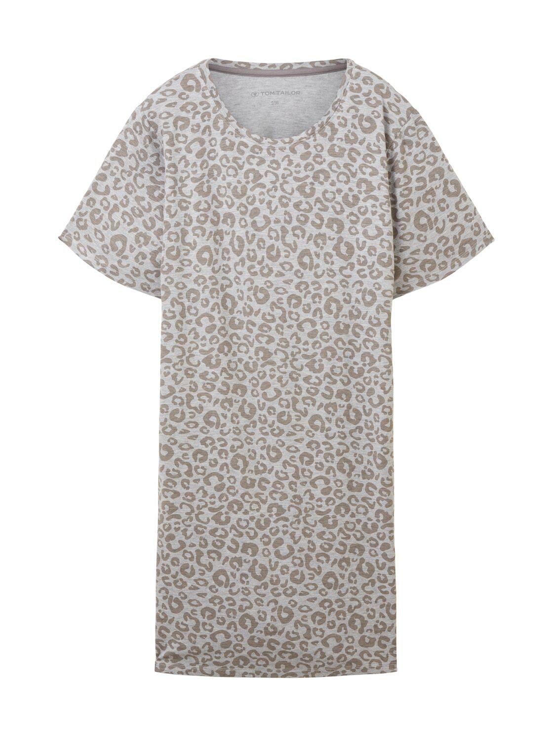 TOM TAILOR Nachthemd Bodywear Nachthemd mit Leo-Print günstig online kaufen