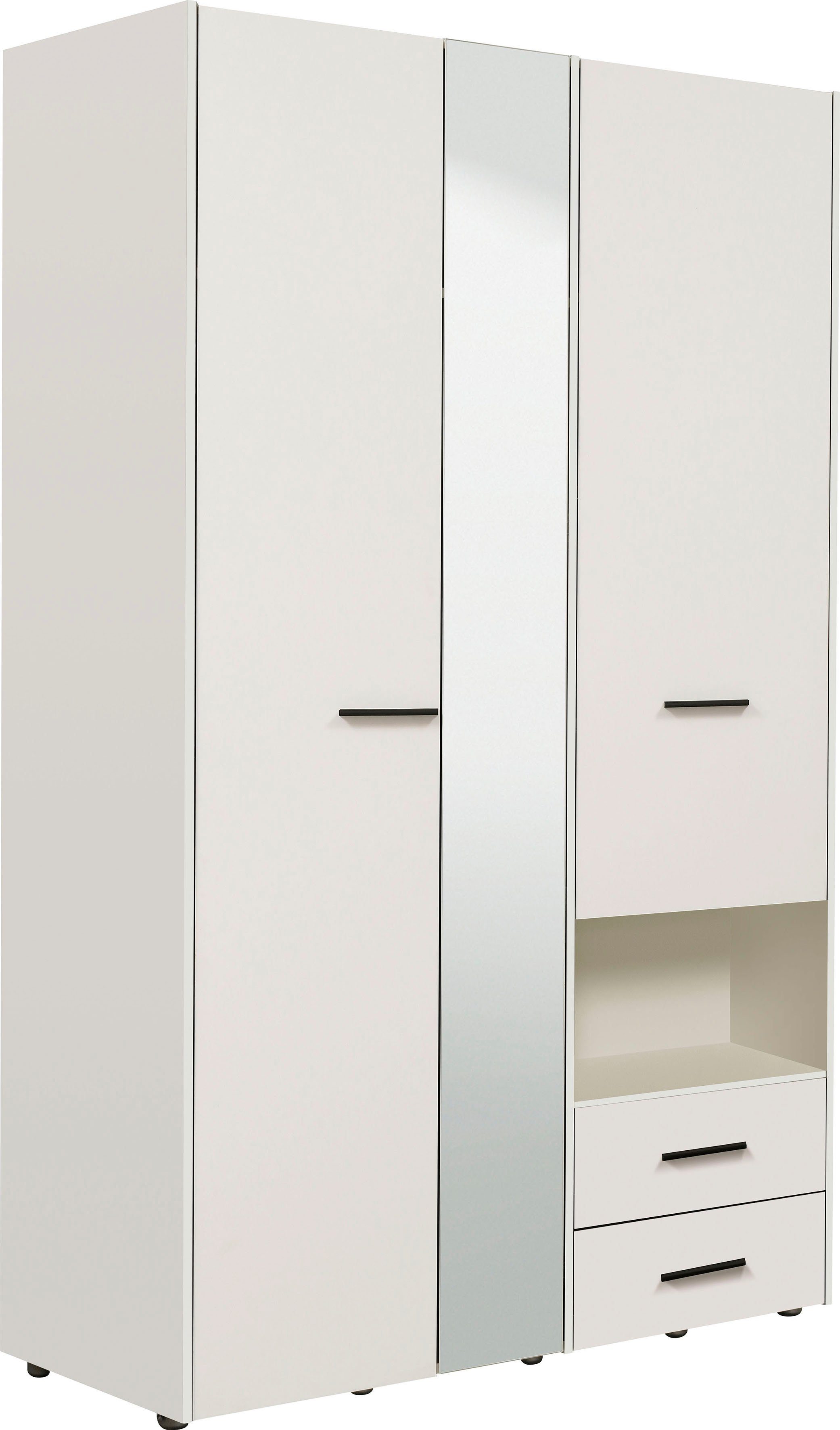 INOSIGN Spiegel Opaque weiss mit Leon weiss Opaque | Kleiderschrank