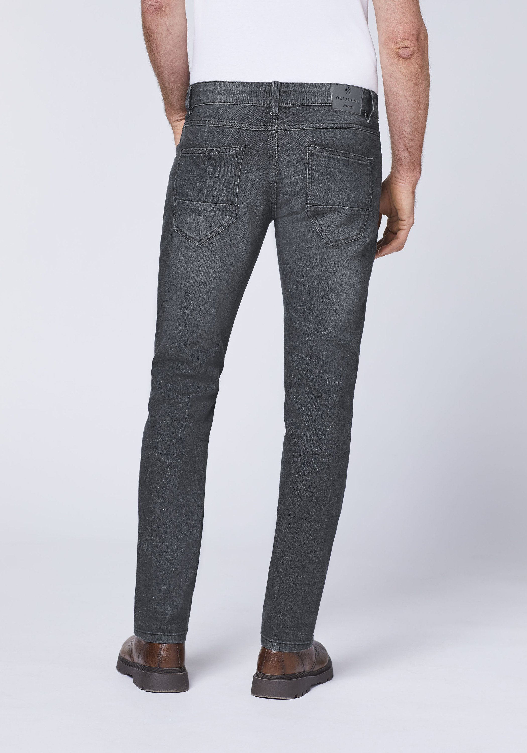 dezenter Slim-fit-Jeans Waschung mit Jeans Oklahoma