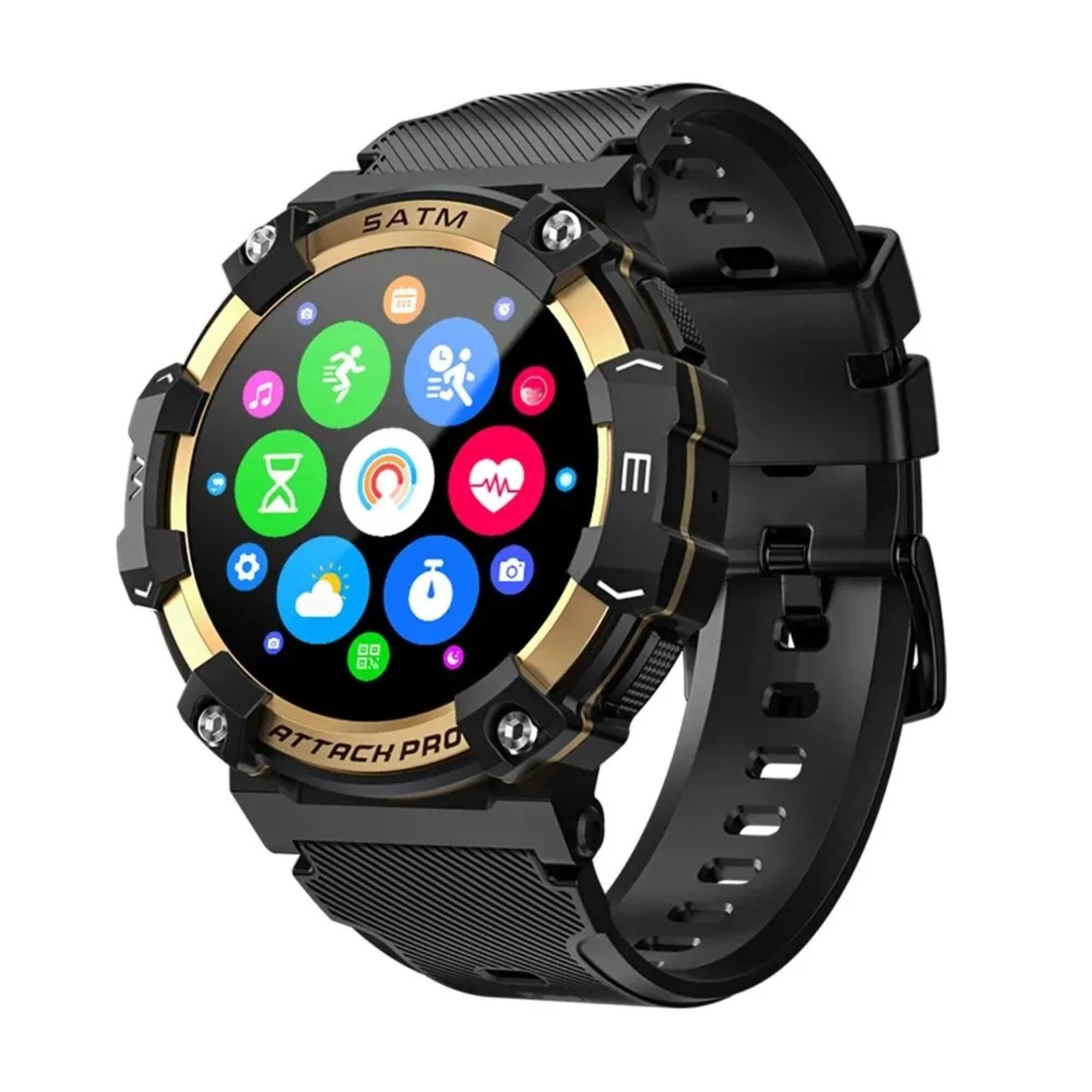 Nagham Ghazal Aswad Smartwatch outdoor sport für männer und frauen 2025 Smartwatch (5cm cm/1.39 Zoll)