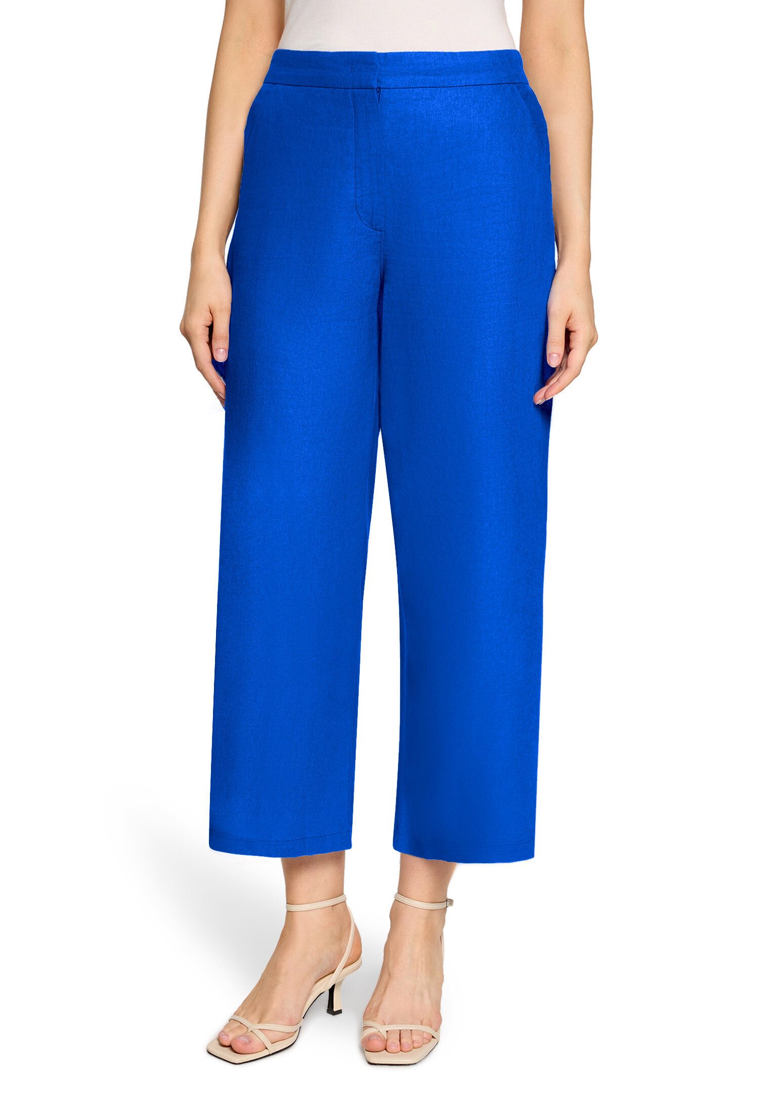 Betty Barclay Leinenhose Damen unifarben Material
