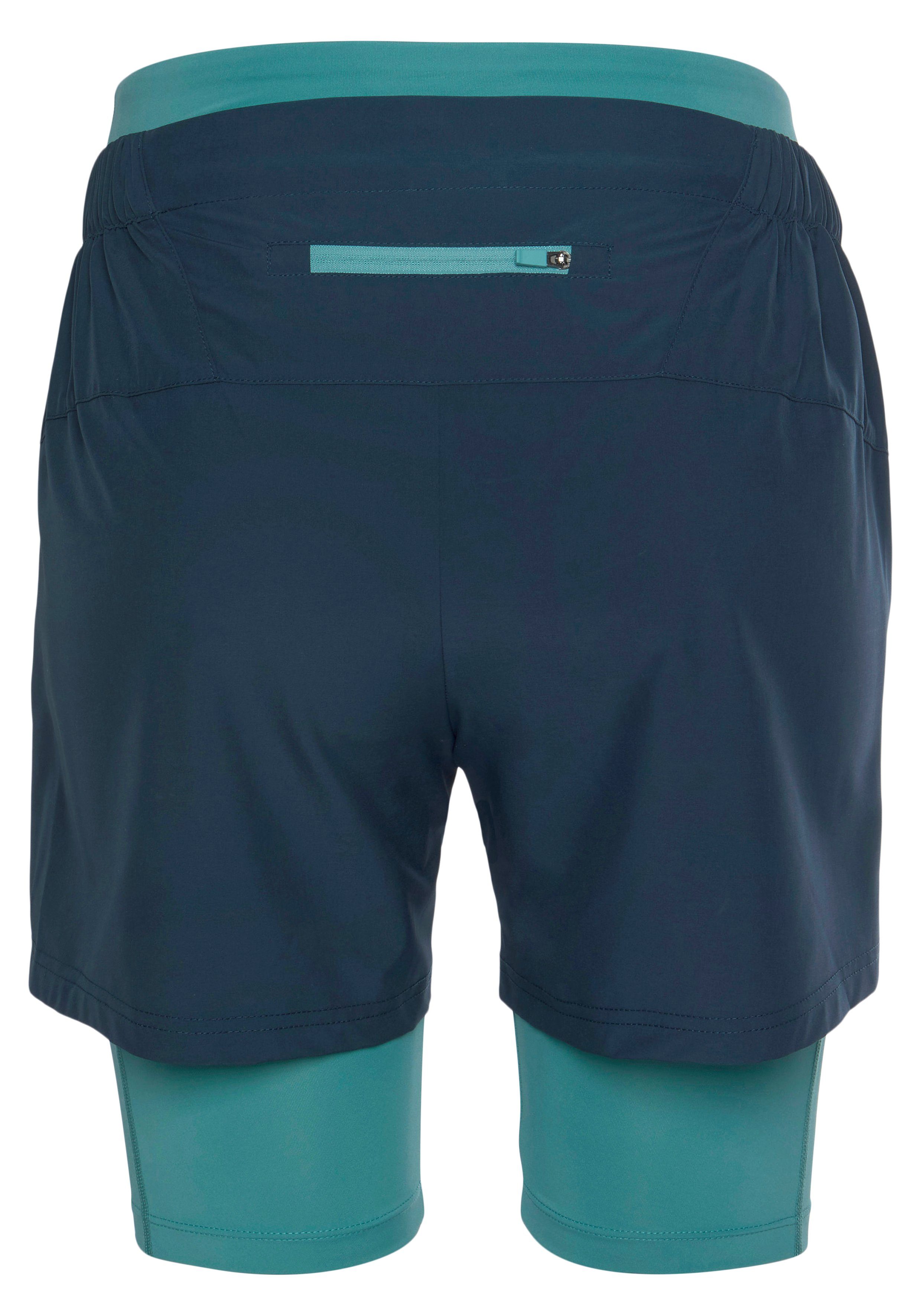 F2 Radhose RIDE NAVY BLUE/TURQUOISE