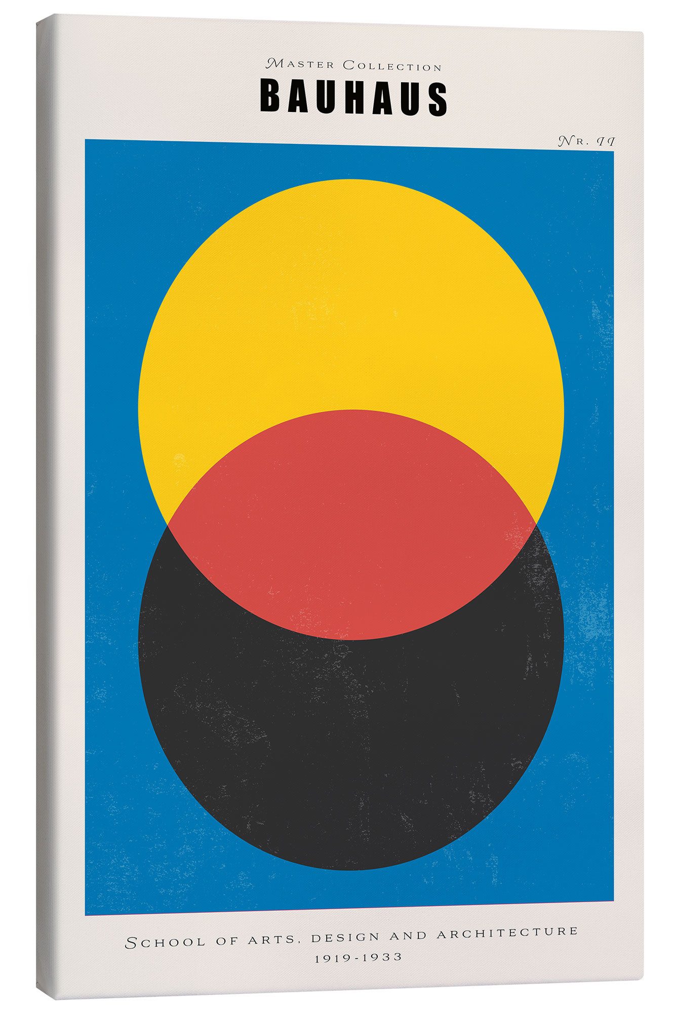 Posterlounge Wandbild Bauhaus Design and Architecture, Exhibition Posters, erhältlich als Poster, Leinwandbild, Wandsticker oder Acrylglasbild