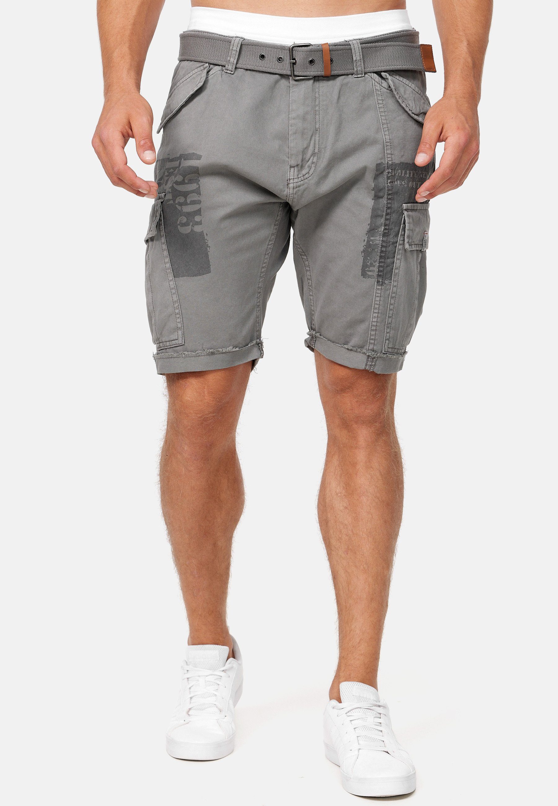 Pewter Indicode Cargoshorts Jaramillo