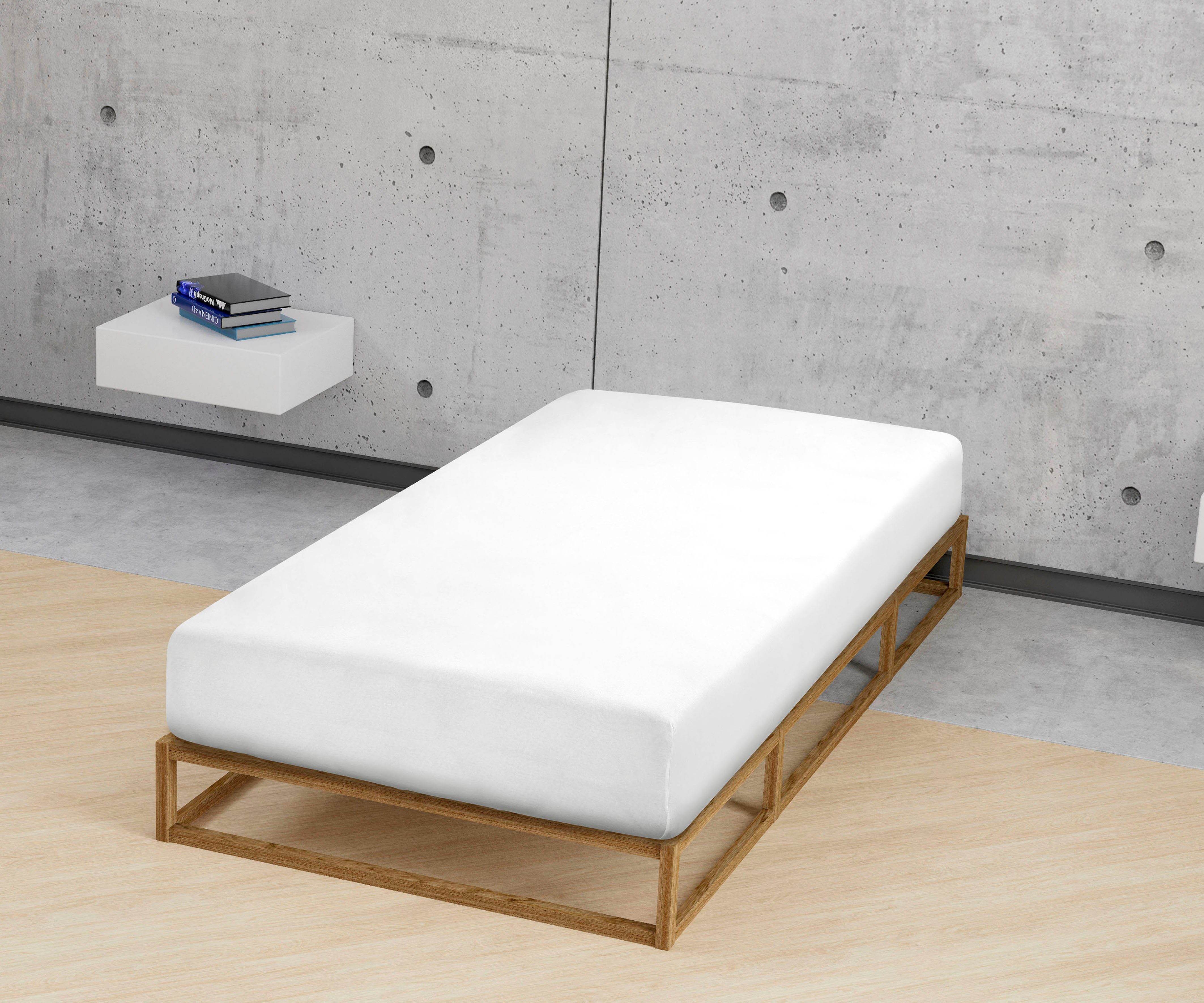 Biberna Spannbettlaken Biber in Gr. 90x200, 140x200 oder 180x200 cm, Biber, günstig online kaufen