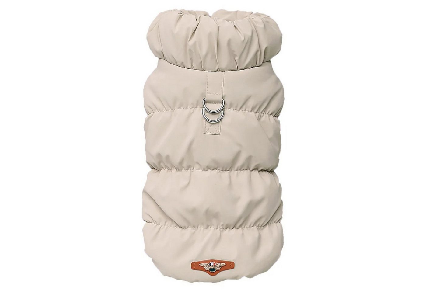 FLOCKI Pets™ Hundejacke gefütterte Hundejacke mit Leinenhaken, Für Hunde in verschiedenen Größen, weiches Innenfutter