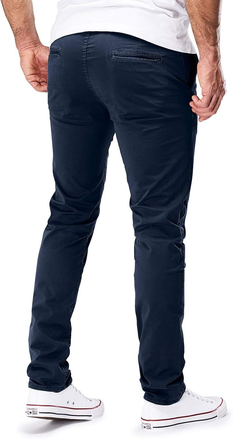 MERISH Chinos MERISH 401 Herren Chinohose Hose Slim fit Stretch 34-34 Dunkelgrau (1-tlg)