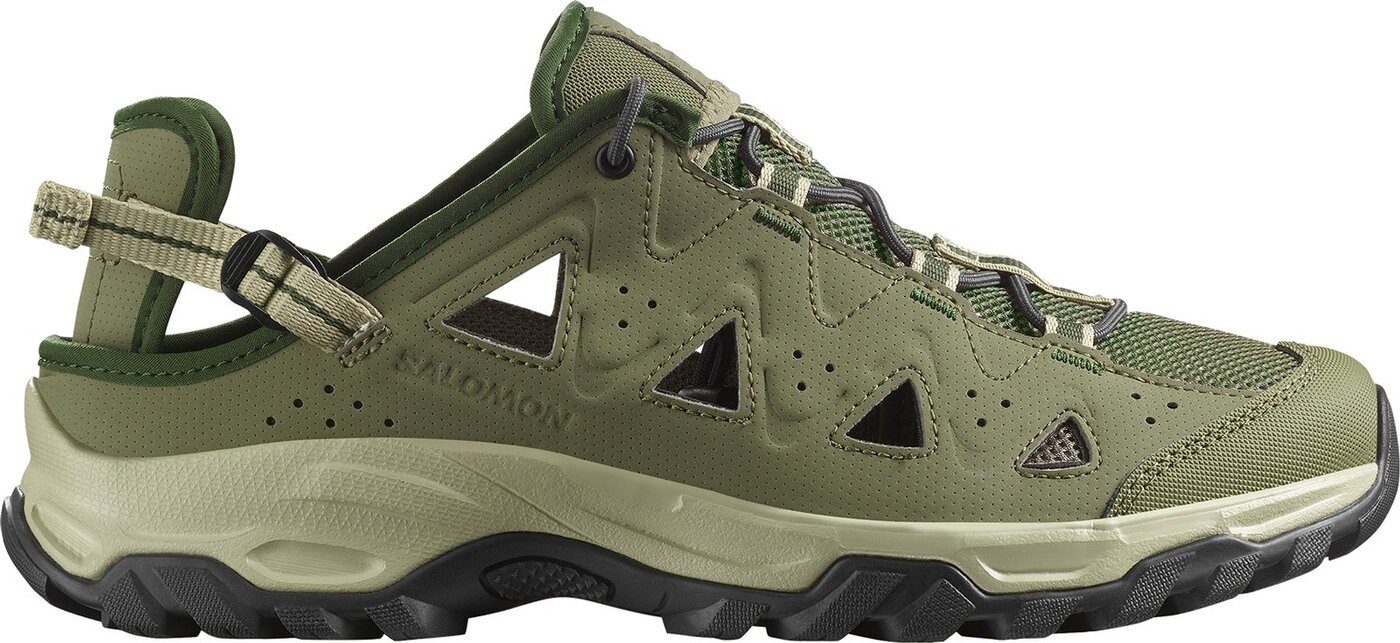 Salomon SHOES ALHAMA Dlicgr/Asphal/Blc DEEP LICHEN GREEN/ASPHALT/BLAC Sneaker